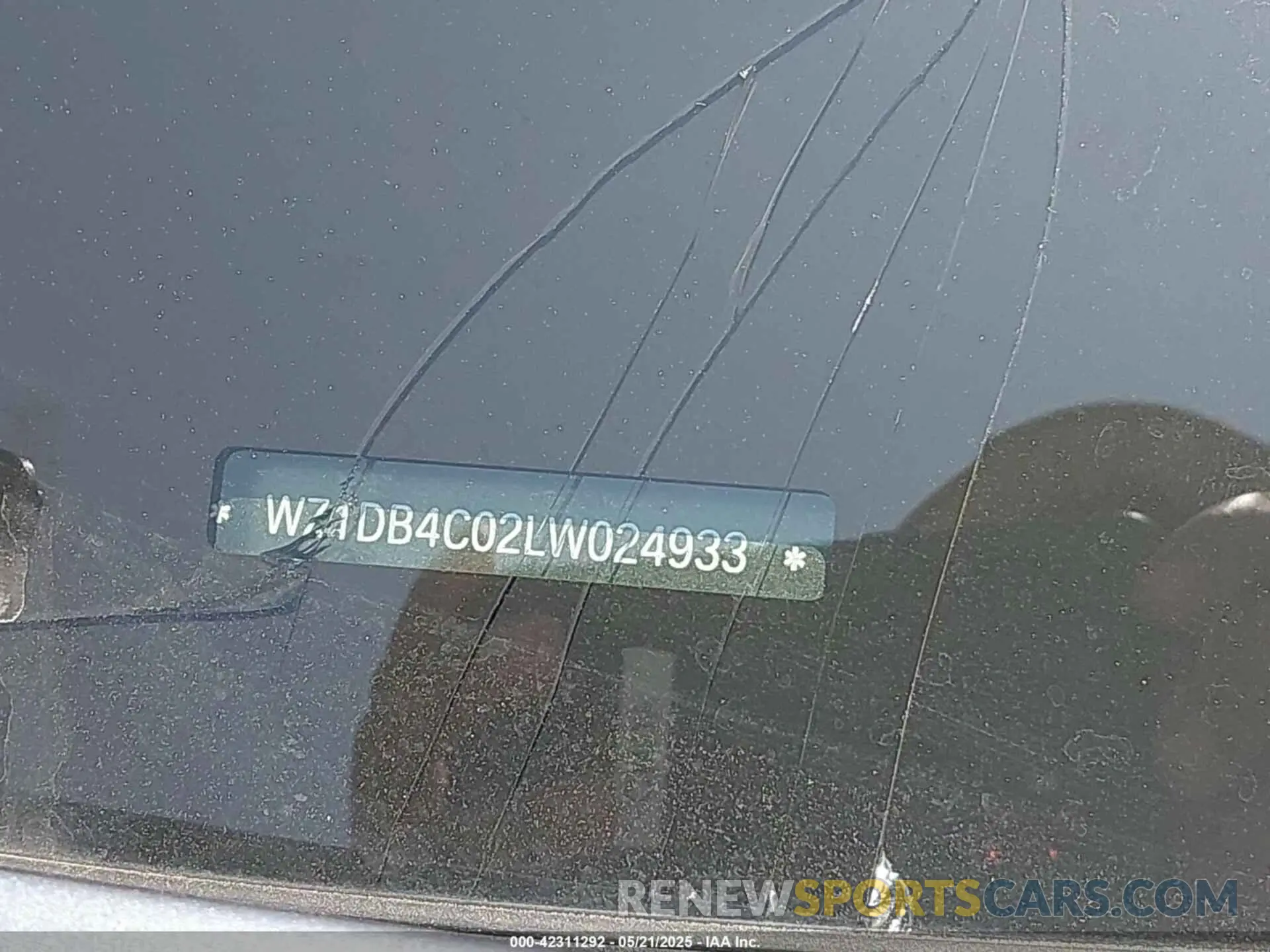 9 Photograph of a damaged car WZ1DB4C02LW024933 TOYOTA GR SUPRA 2020