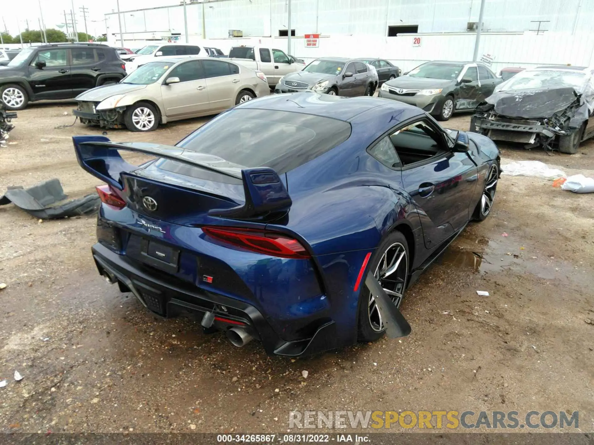 4 Photograph of a damaged car WZ1DB4C06LW024207 TOYOTA GR SUPRA 2020