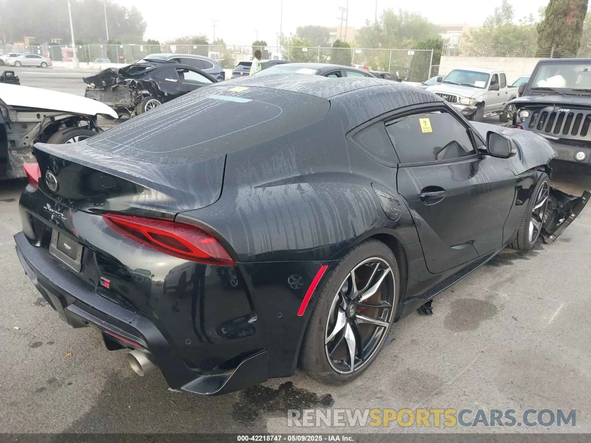 4 Фотография поврежденного автомобиля WZ1DB0C04MW045518 TOYOTA GR SUPRA 2021