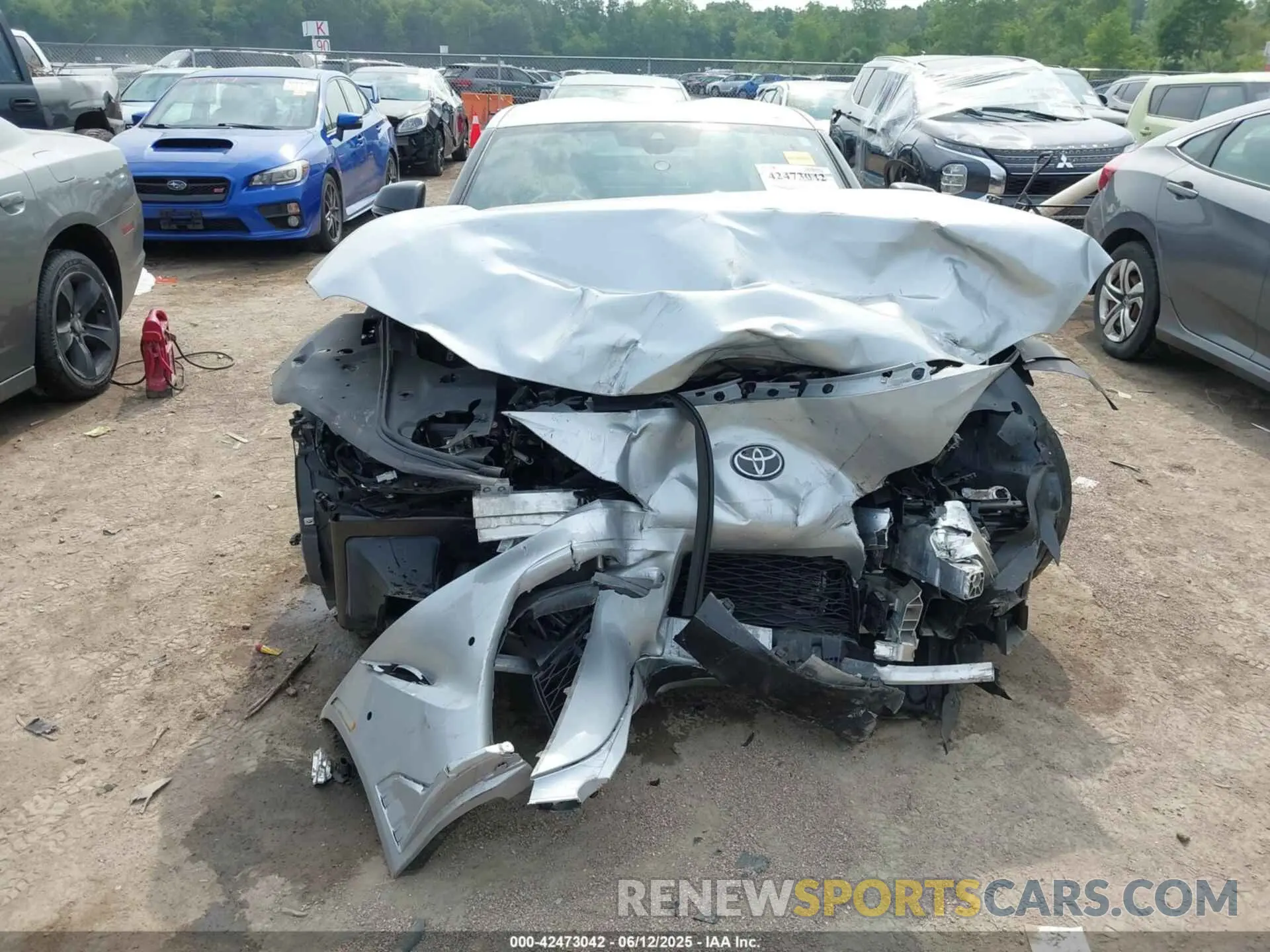12 Фотография поврежденного автомобиля WZ1DB0C05MW038206 TOYOTA GR SUPRA 2021