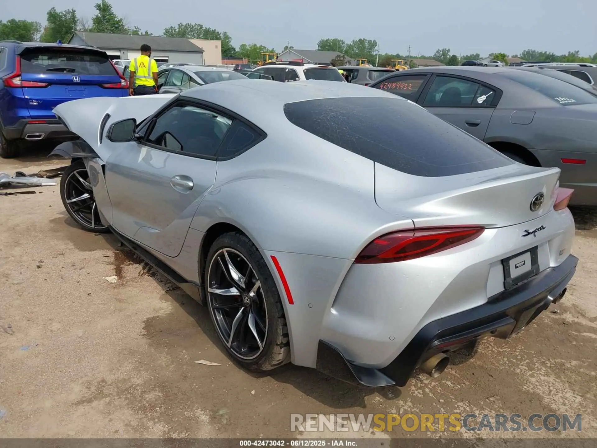 3 Фотография поврежденного автомобиля WZ1DB0C05MW038206 TOYOTA GR SUPRA 2021