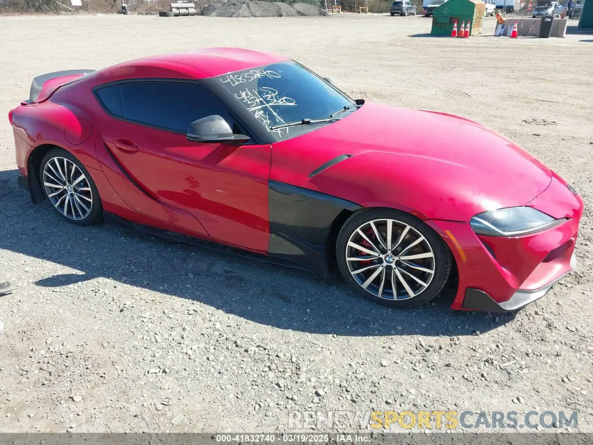 1 Photograph of a damaged car WZ1DB0C08MW036515 TOYOTA GR SUPRA 2021