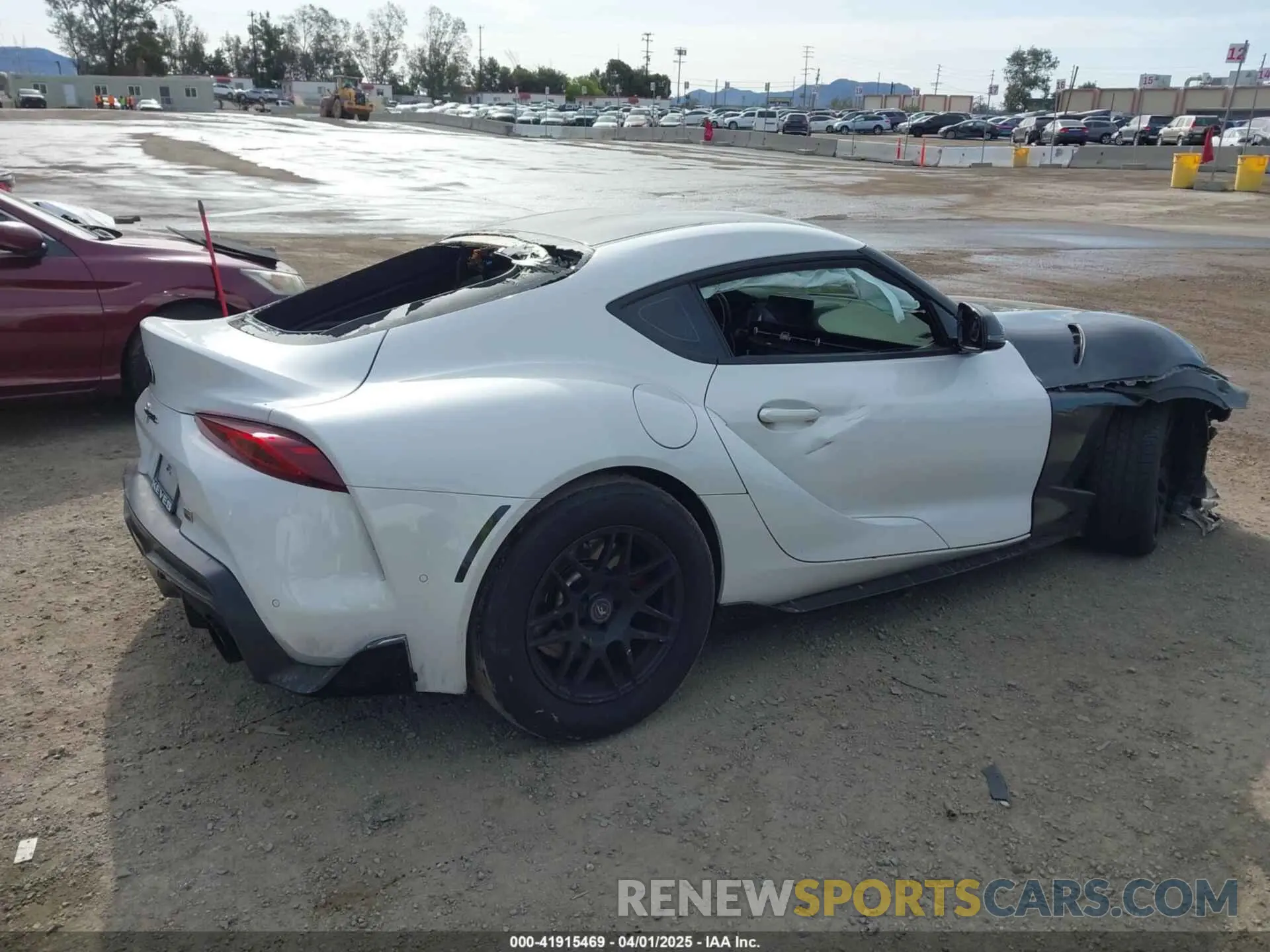 4 Фотография поврежденного автомобиля WZ1DB0C09MW039777 TOYOTA GR SUPRA 2021