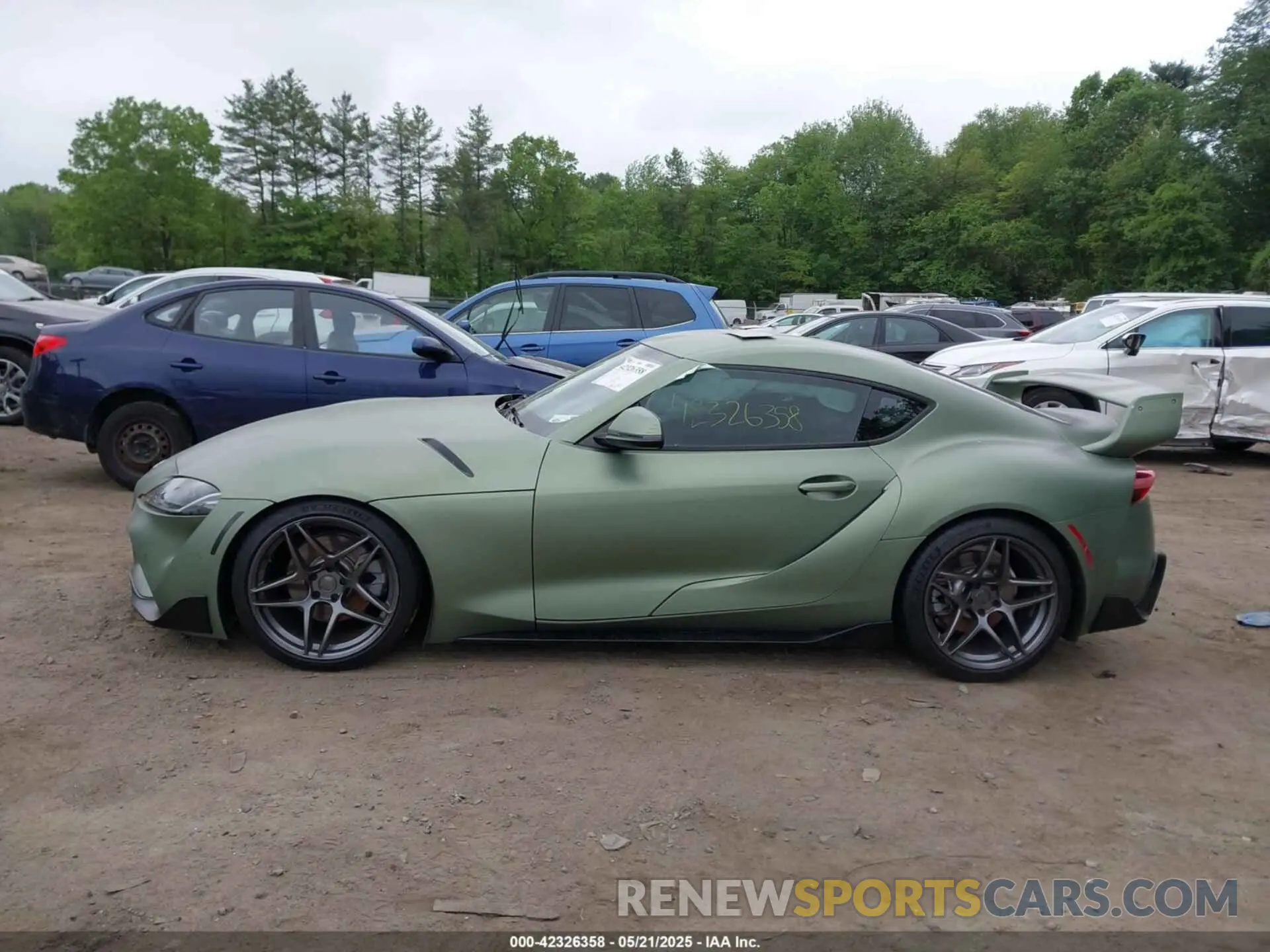 14 Photograph of a damaged car WZ1DB2C09MW039628 TOYOTA GR SUPRA 2021