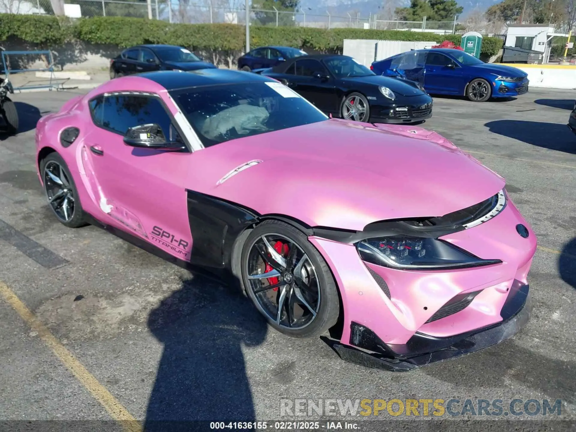 1 Фотография поврежденного автомобиля WZ1DB0C01NW048474 TOYOTA GR SUPRA 2022