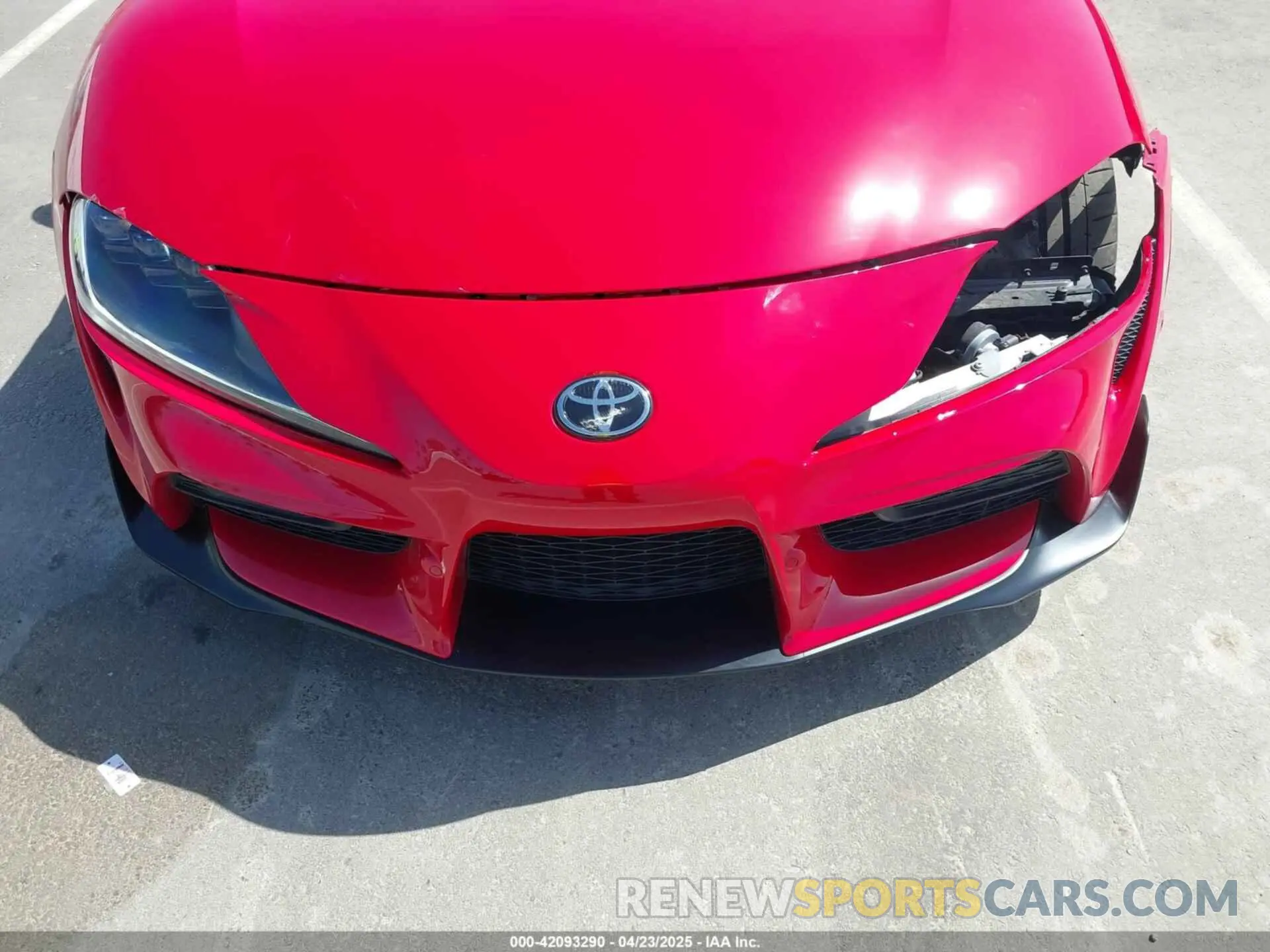 19 Photograph of a damaged car WZ1DB0C05NW050860 TOYOTA GR SUPRA 2022