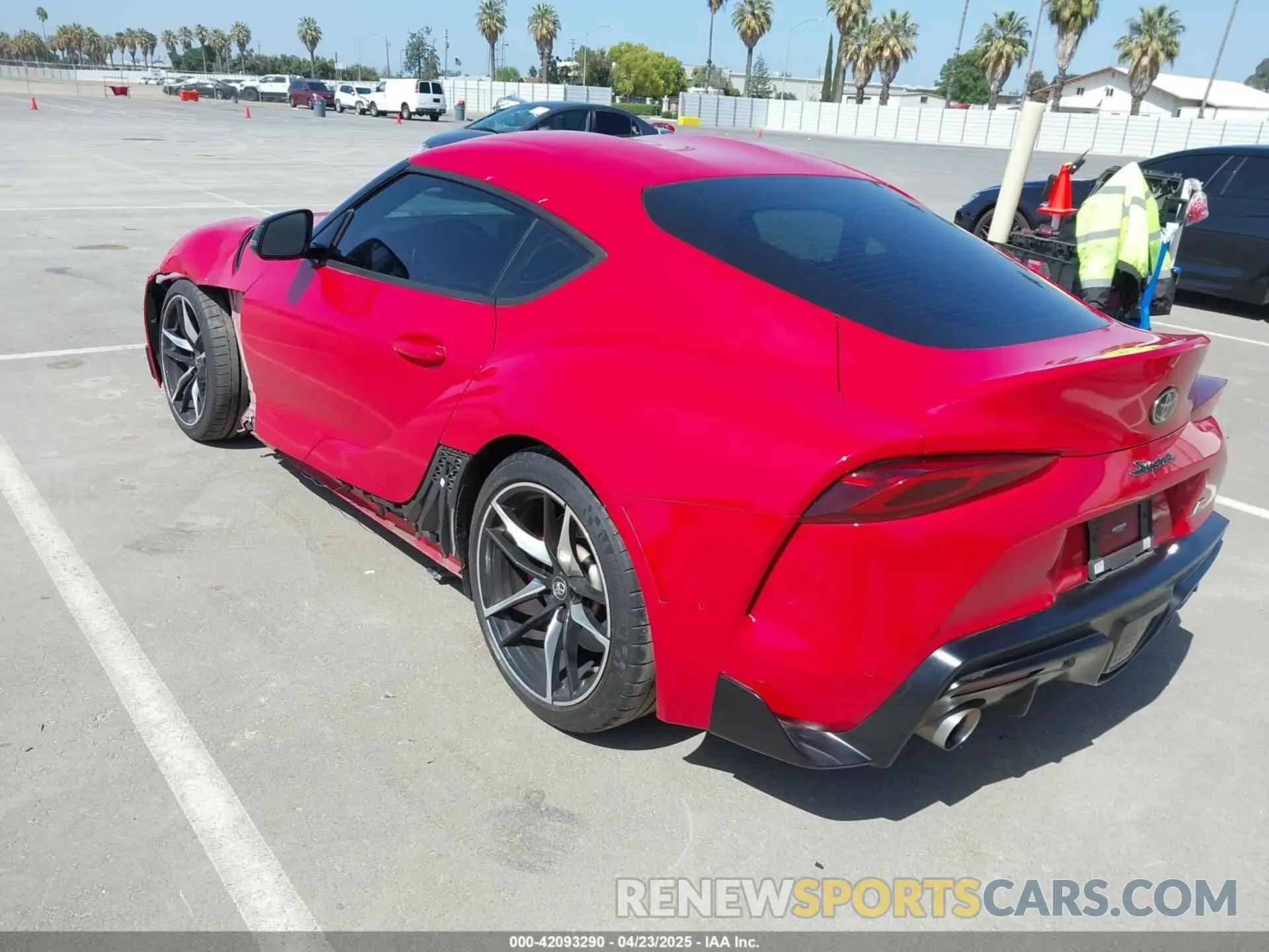 3 Photograph of a damaged car WZ1DB0C05NW050860 TOYOTA GR SUPRA 2022