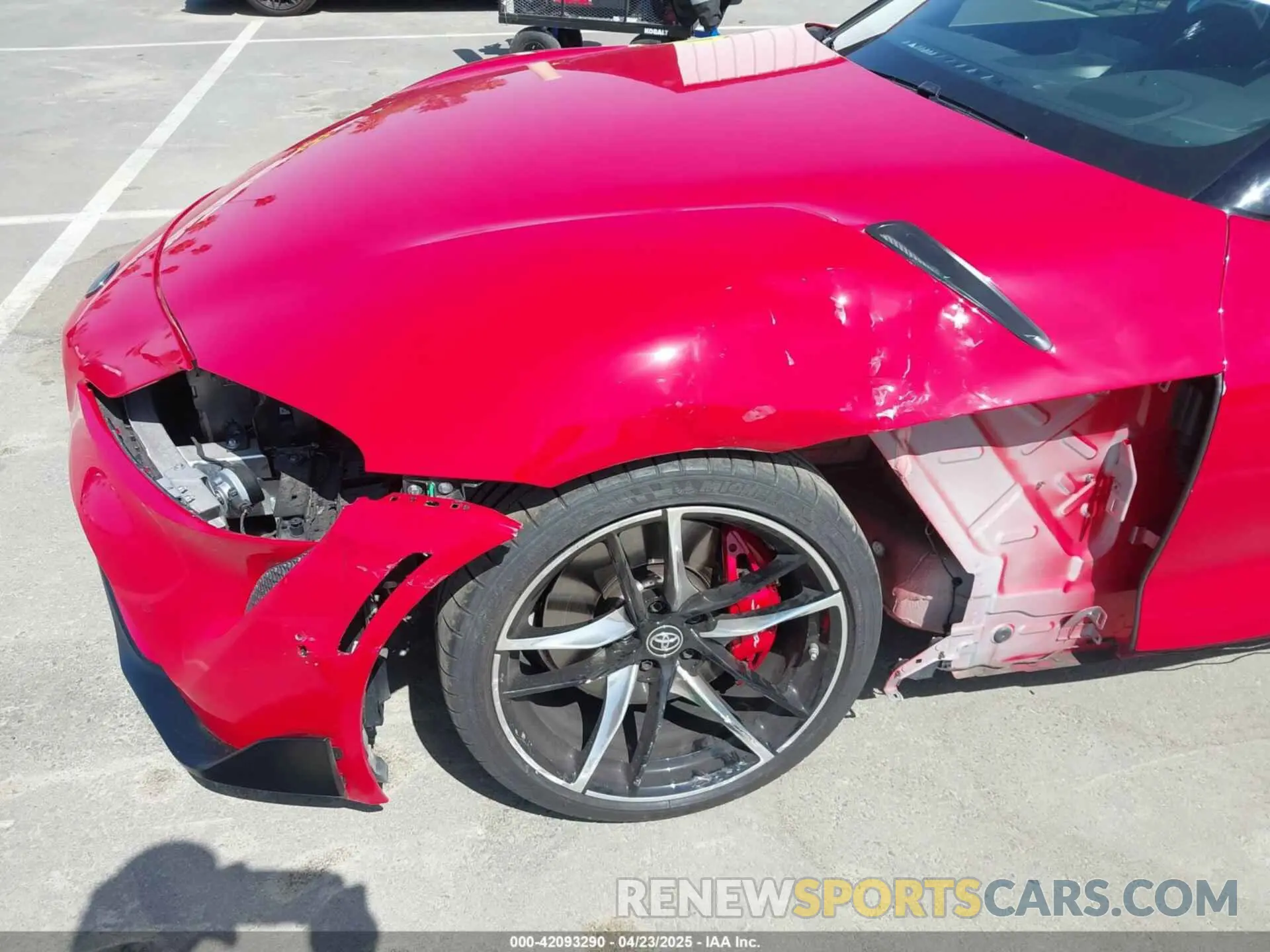 6 Photograph of a damaged car WZ1DB0C05NW050860 TOYOTA GR SUPRA 2022