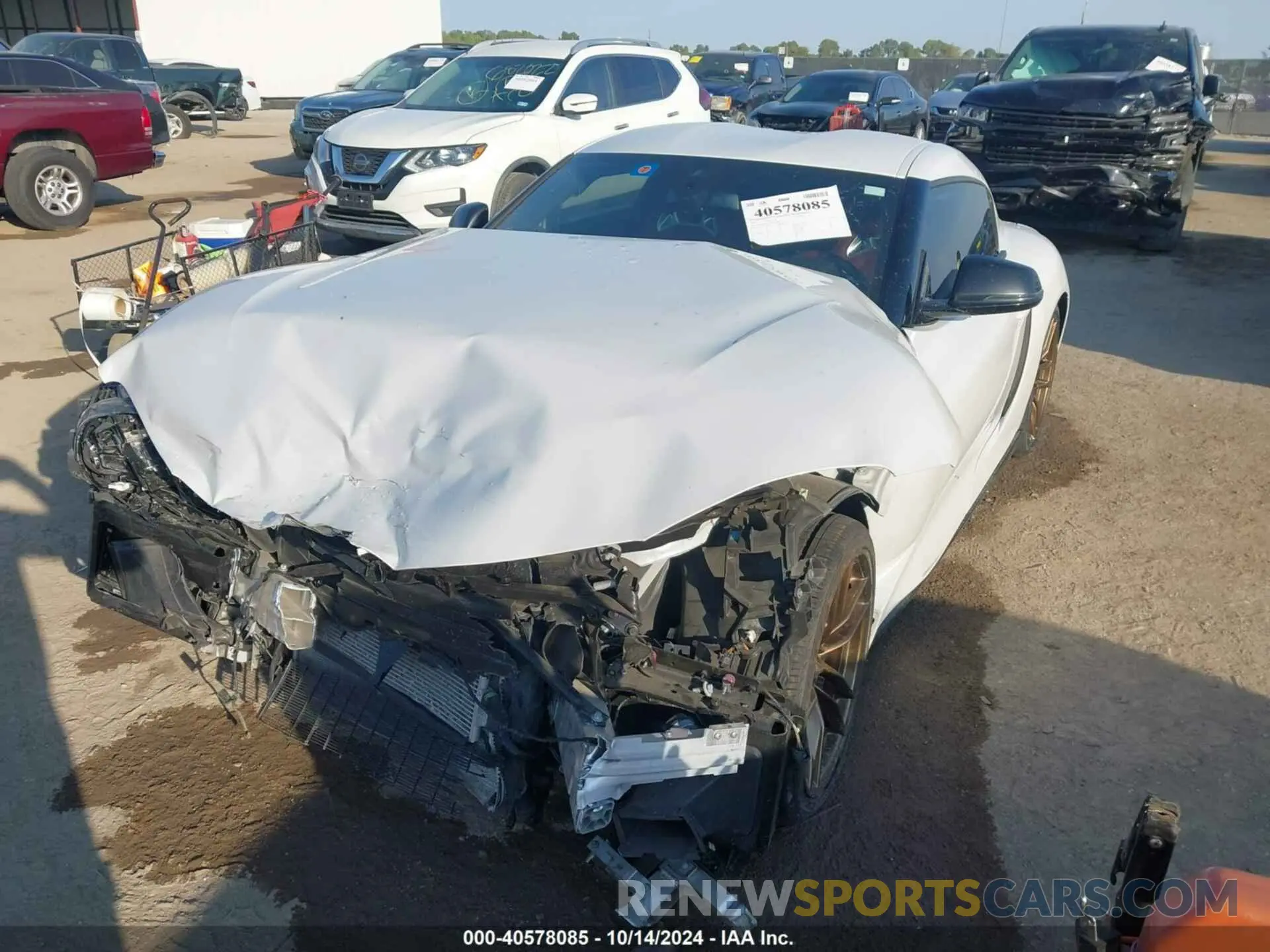 2 Фотография поврежденного автомобиля WZ1DB0C0XNW052068 TOYOTA GR SUPRA 2022