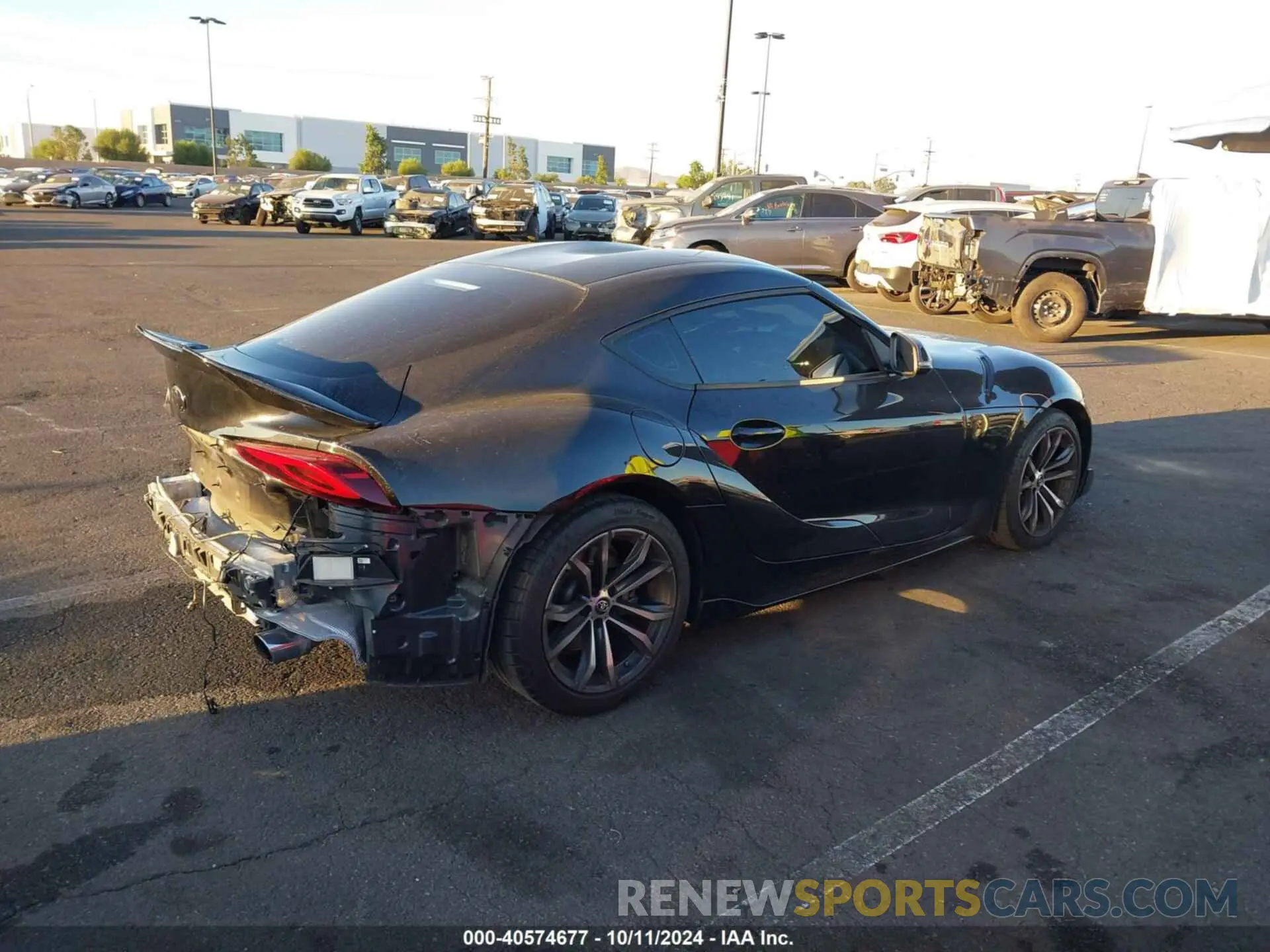 4 Фотография поврежденного автомобиля WZ1DB2C08NW047883 TOYOTA GR SUPRA 2022
