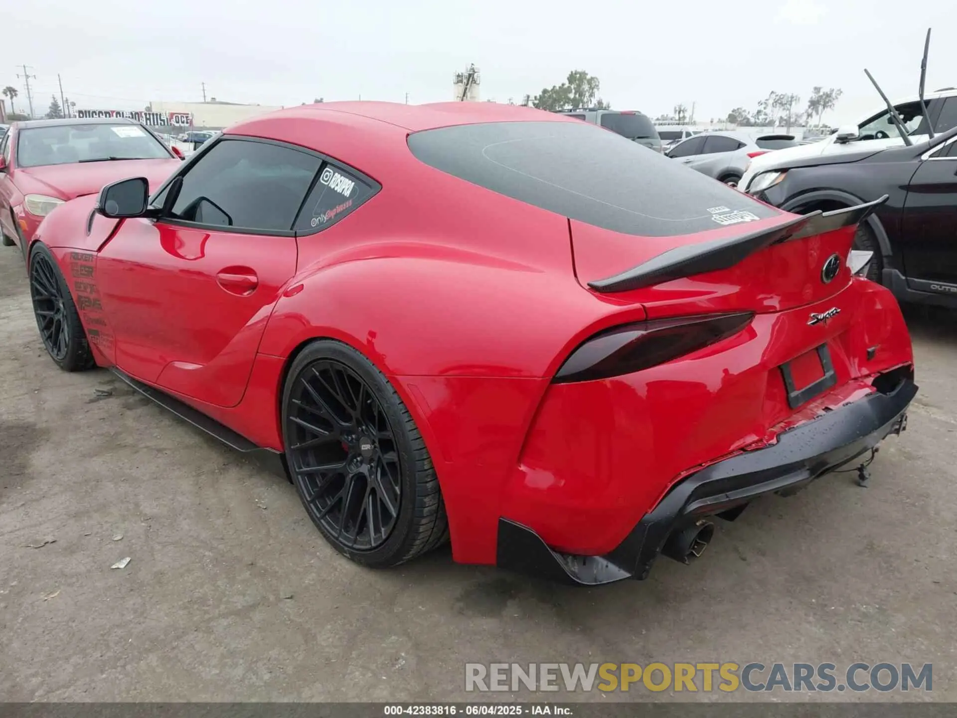 3 Фотография поврежденного автомобиля WZ1DB0G04PW058168 TOYOTA GR SUPRA 2023