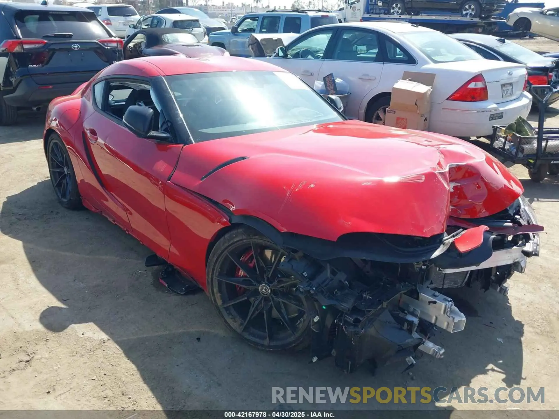 1 Фотография поврежденного автомобиля WZ1DB0G00RW067405 TOYOTA GR SUPRA 2024