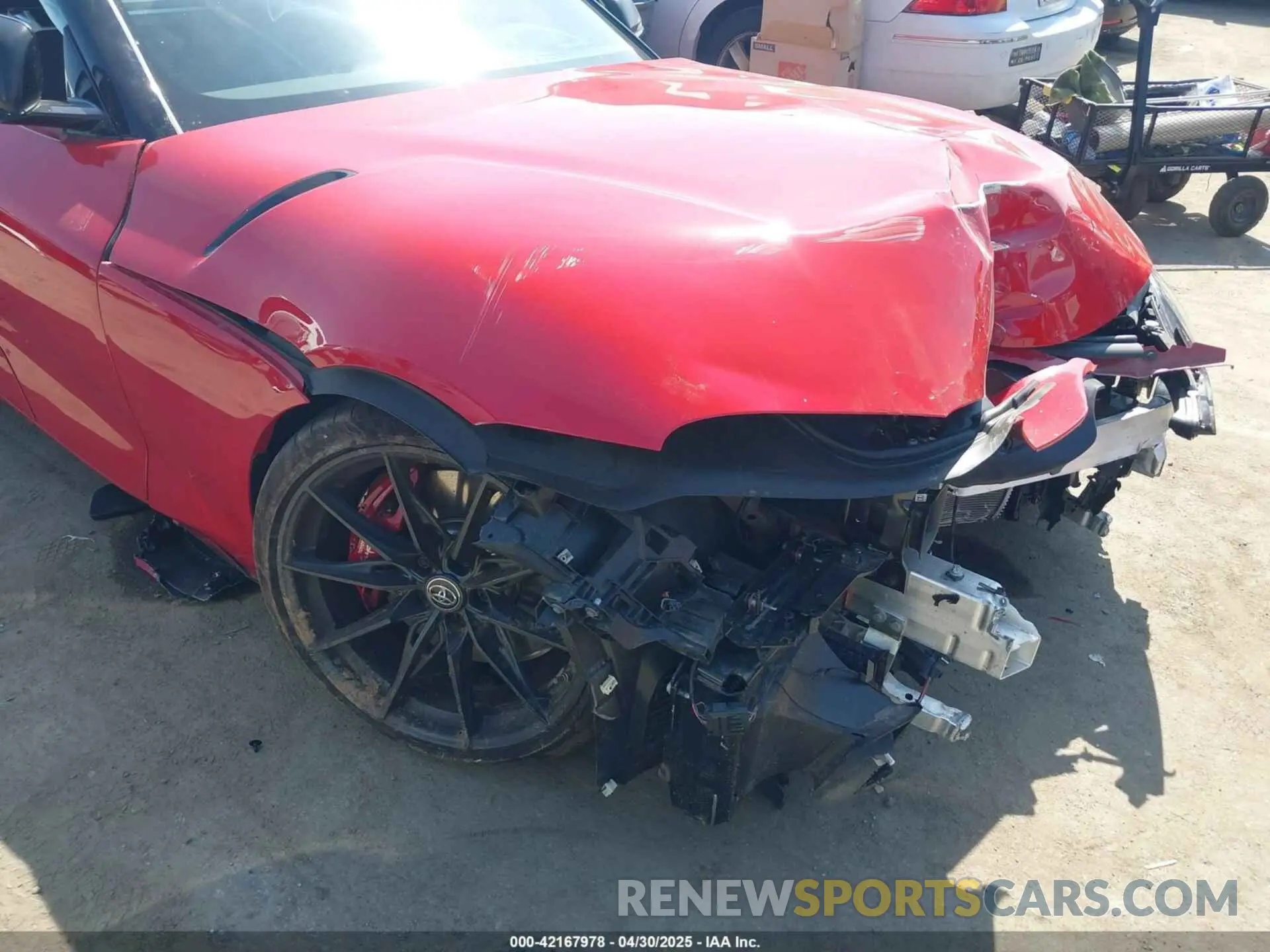 16 Фотография поврежденного автомобиля WZ1DB0G00RW067405 TOYOTA GR SUPRA 2024