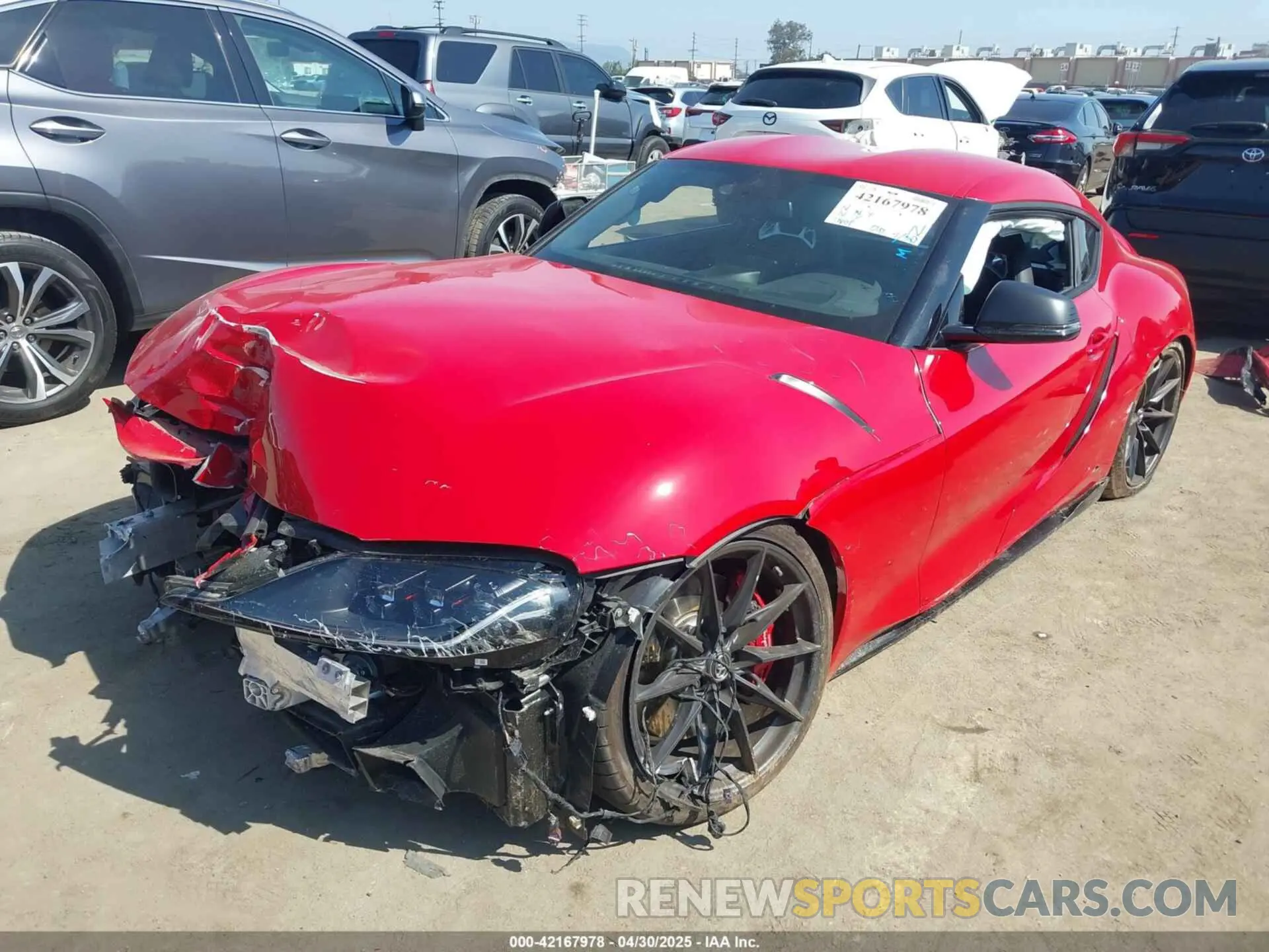 2 Фотография поврежденного автомобиля WZ1DB0G00RW067405 TOYOTA GR SUPRA 2024