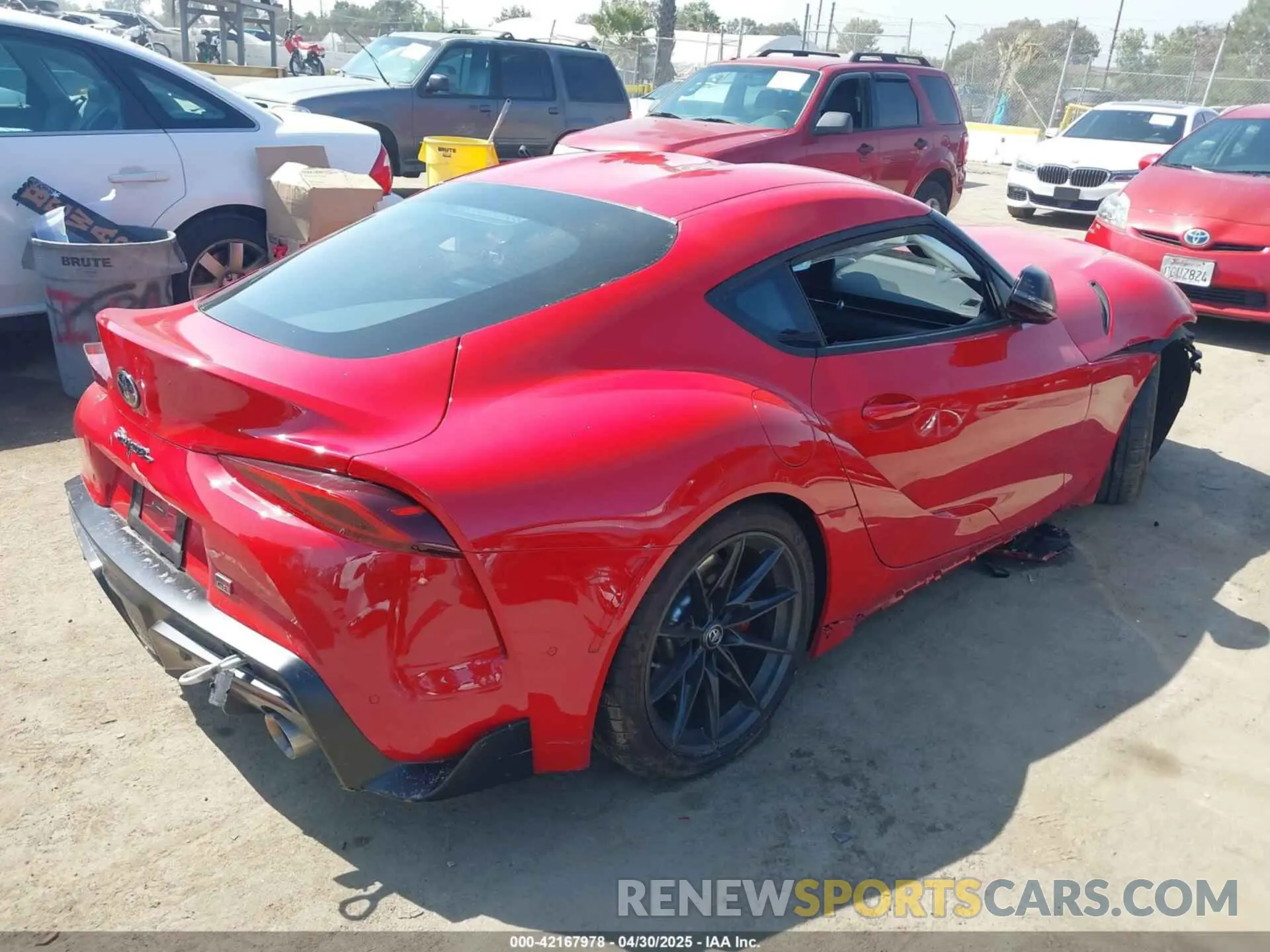 4 Фотография поврежденного автомобиля WZ1DB0G00RW067405 TOYOTA GR SUPRA 2024