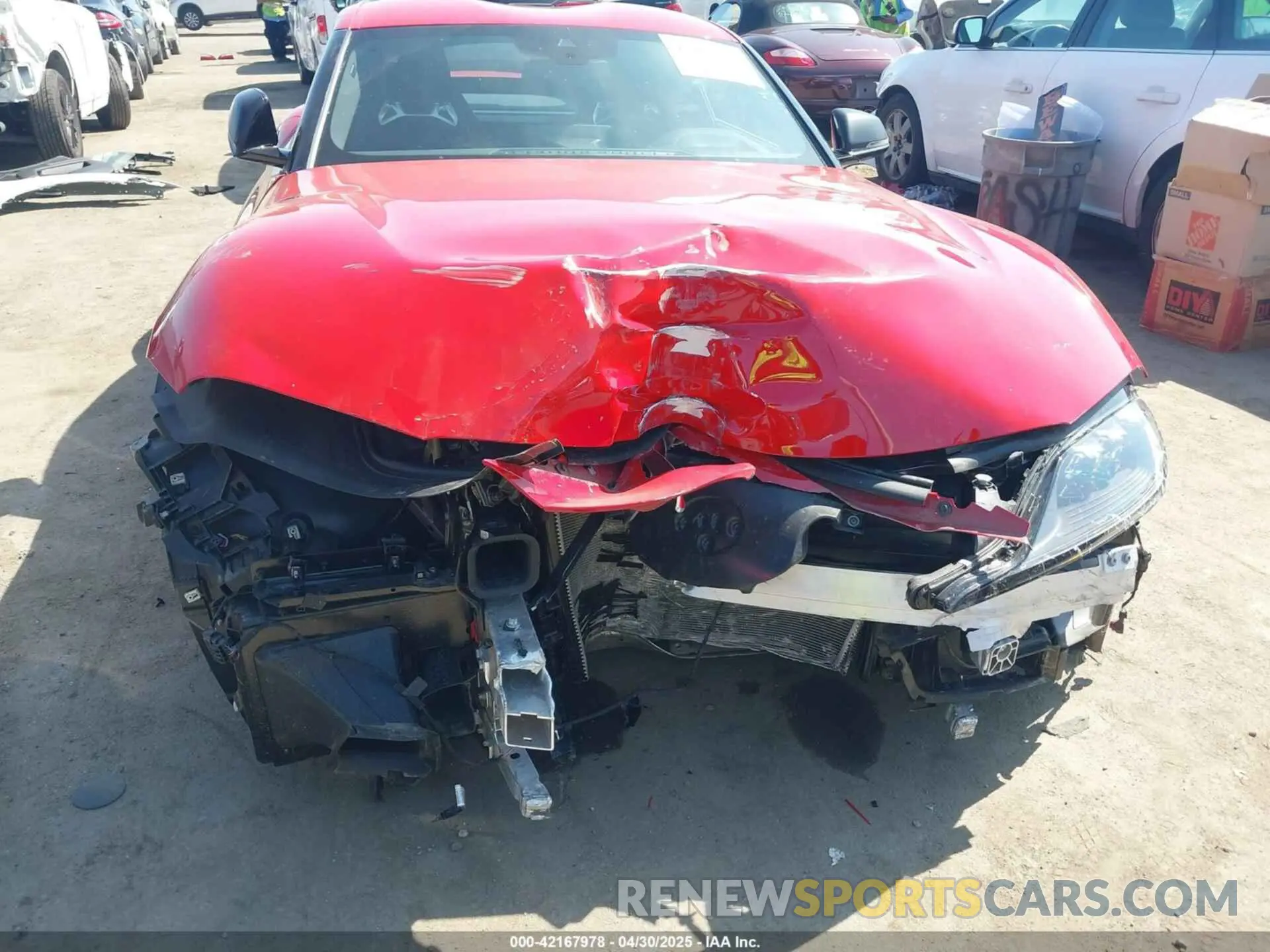 6 Фотография поврежденного автомобиля WZ1DB0G00RW067405 TOYOTA GR SUPRA 2024