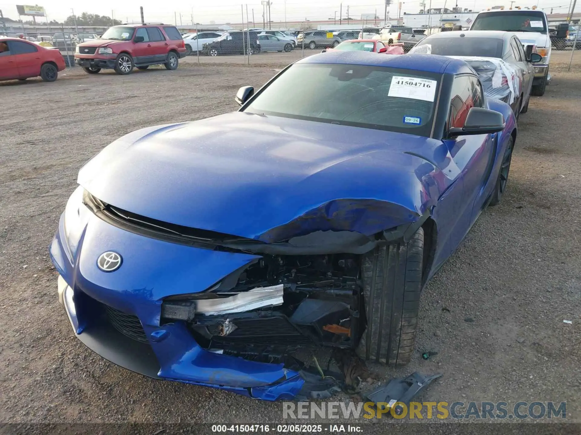 2 Photograph of a damaged car WZ1DB0G04RW067813 TOYOTA GR SUPRA 2024