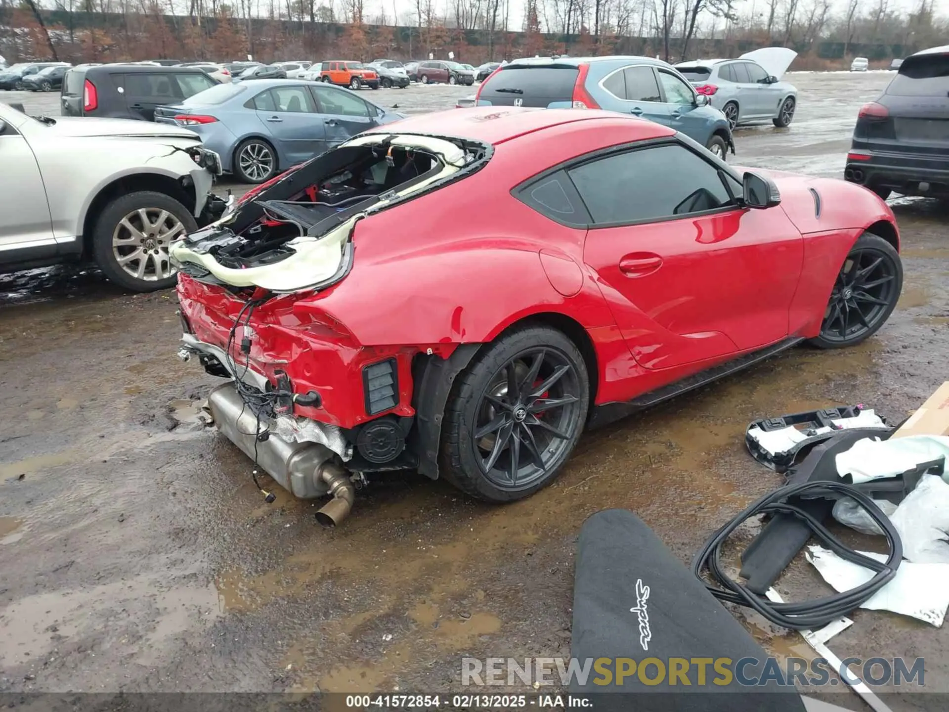 4 Photograph of a damaged car WZ1DB0G05RW066637 TOYOTA GR SUPRA 2024