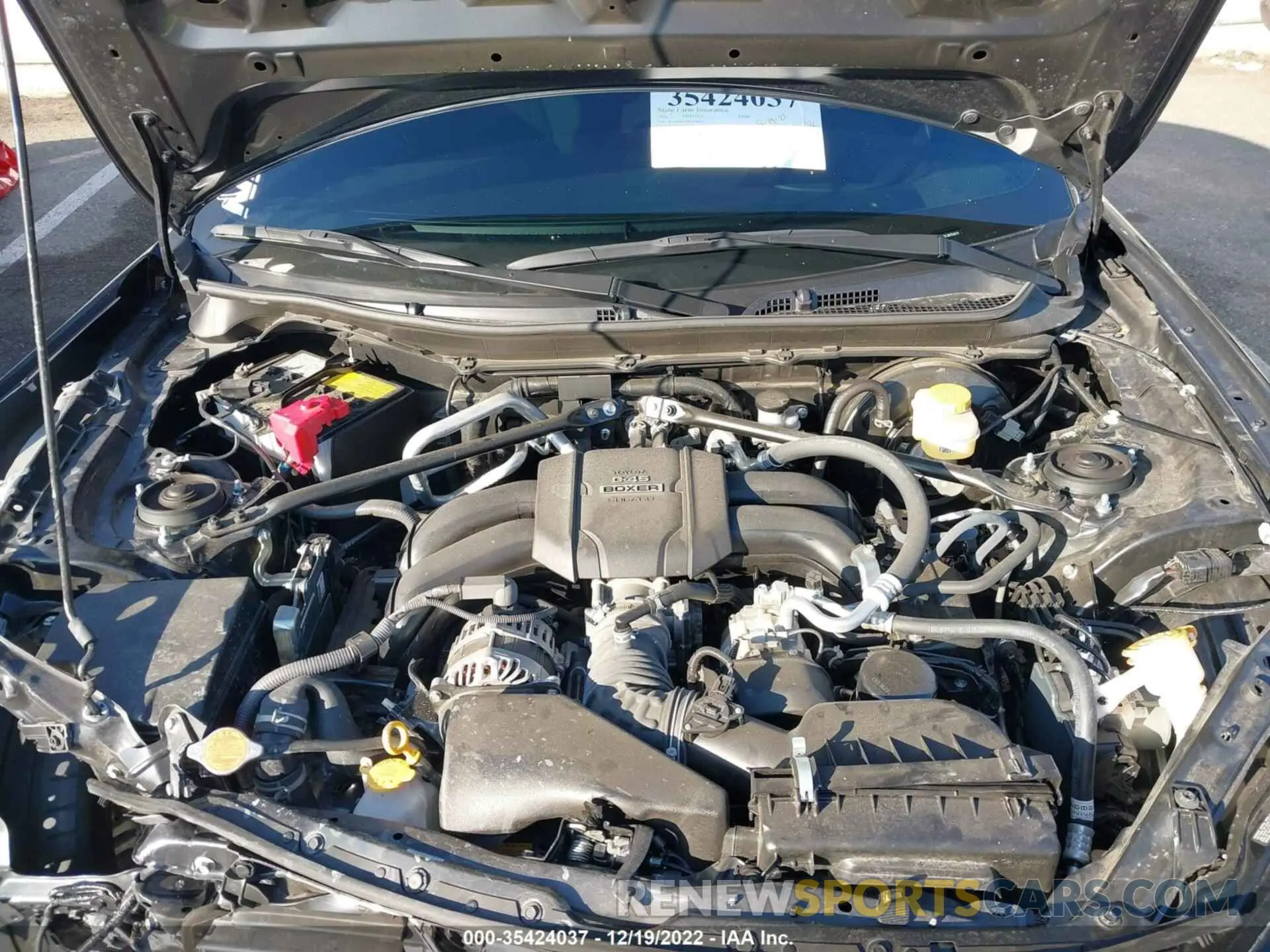 10 Photograph of a damaged car JF1ZNBB12N9754679 TOYOTA GR86 2022
