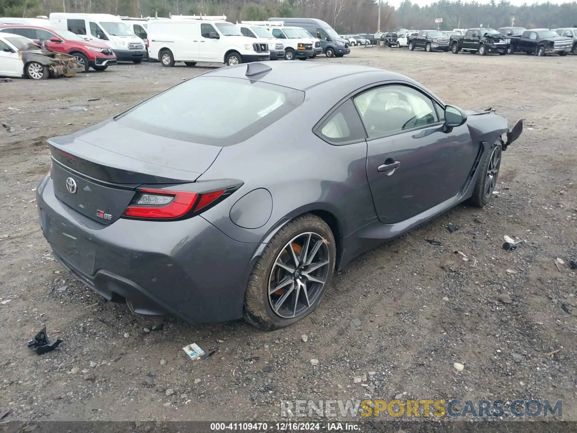 4 Фотография поврежденного автомобиля JF1ZNBC12N8753360 TOYOTA GR86 2022