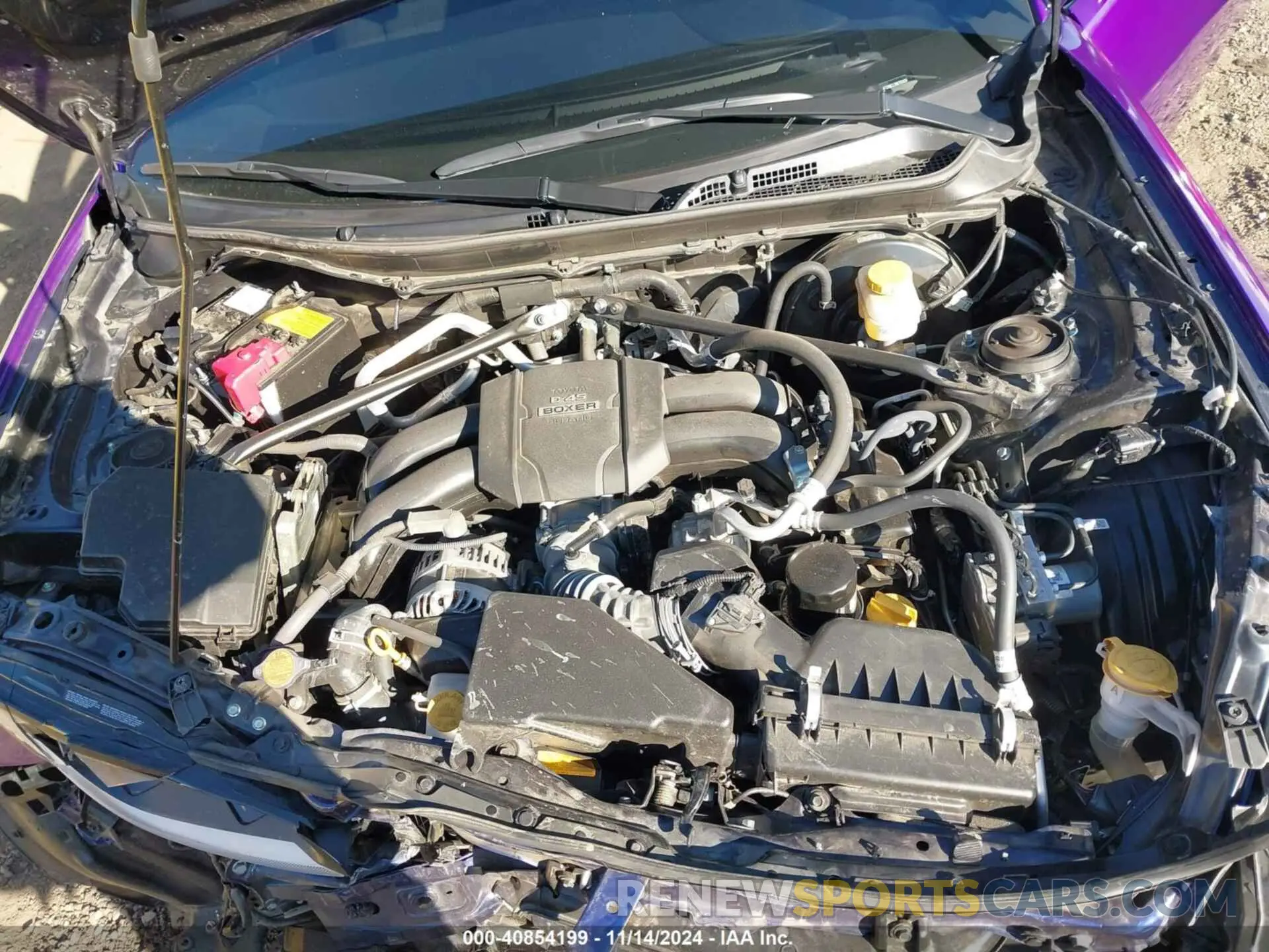 10 Photograph of a damaged car JF1ZNBC17N8755928 TOYOTA GR86 2022