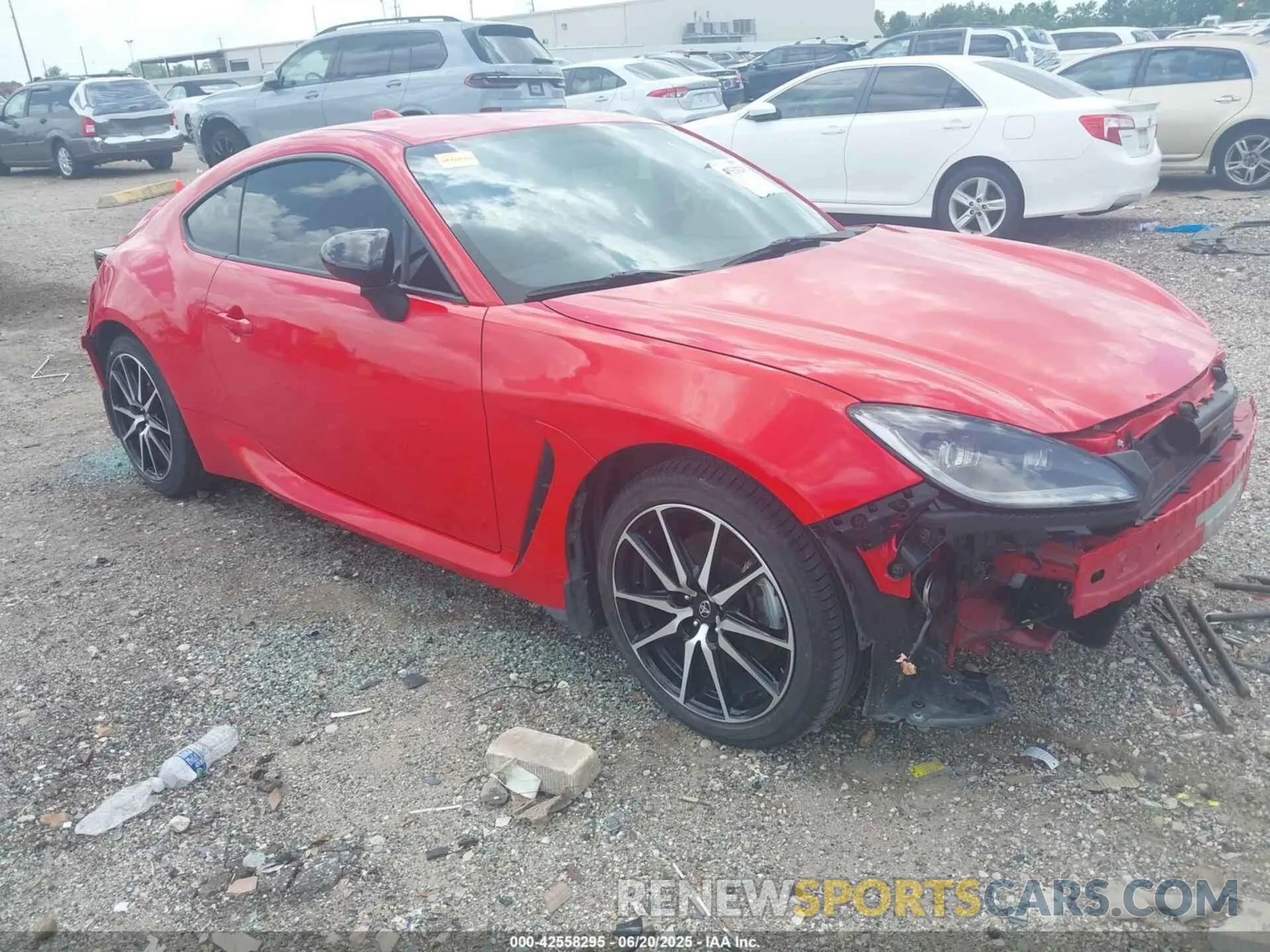 1 Photograph of a damaged car JF1ZNBB15P9759071 TOYOTA GR86 2023