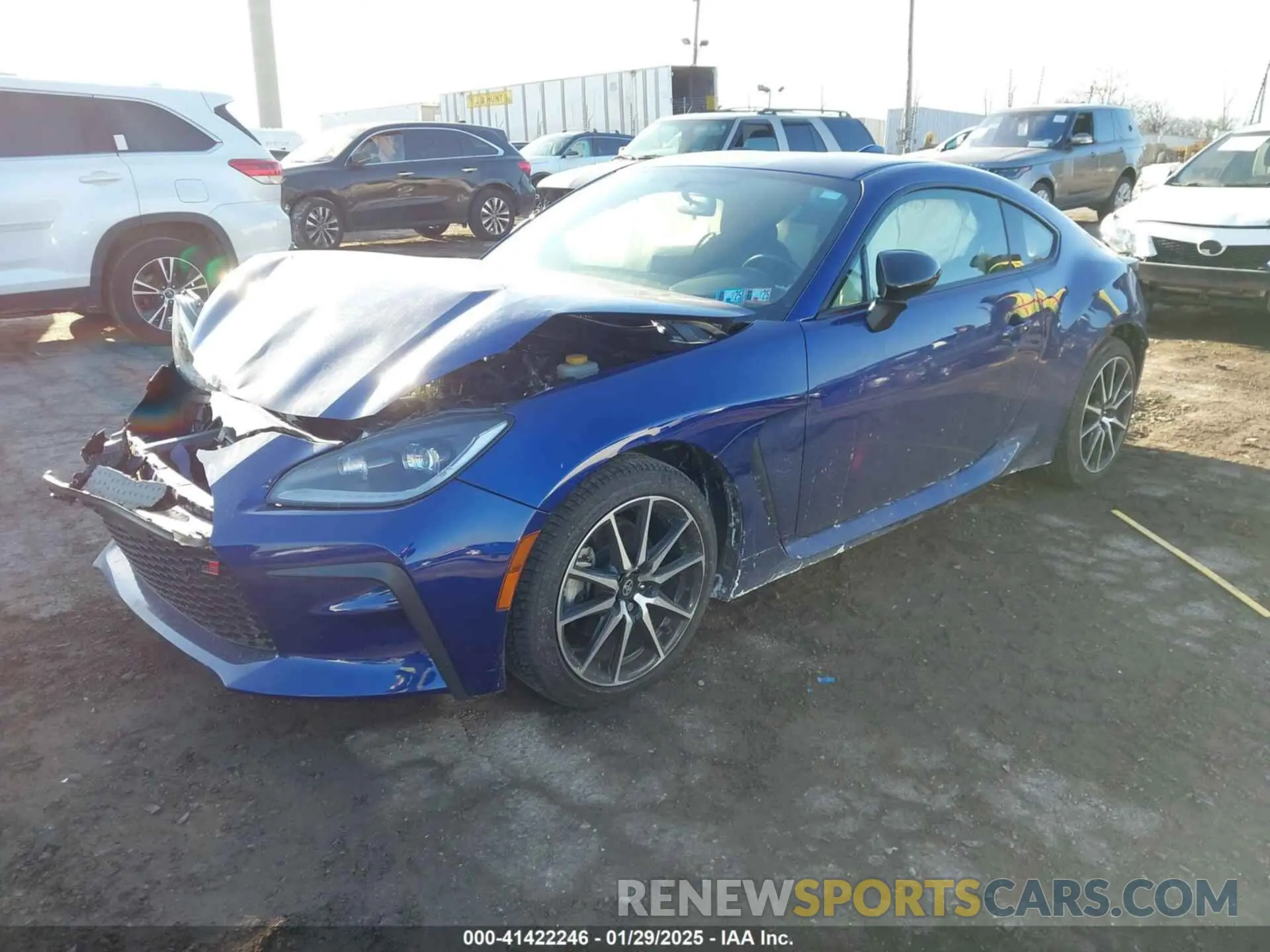 2 Photograph of a damaged car JF1ZNBB19P9751099 TOYOTA GR86 2023