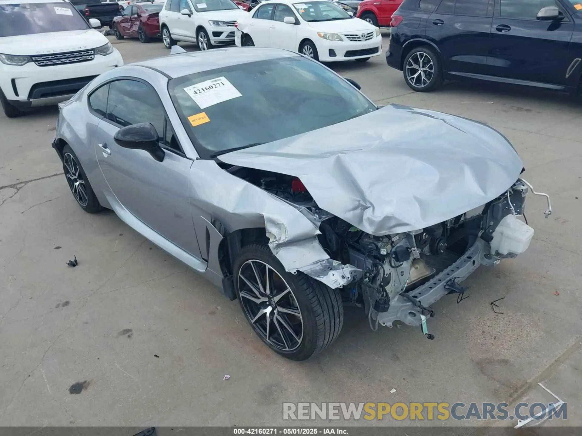 1 Photograph of a damaged car JF1ZNBC15P8759916 TOYOTA GR86 2023
