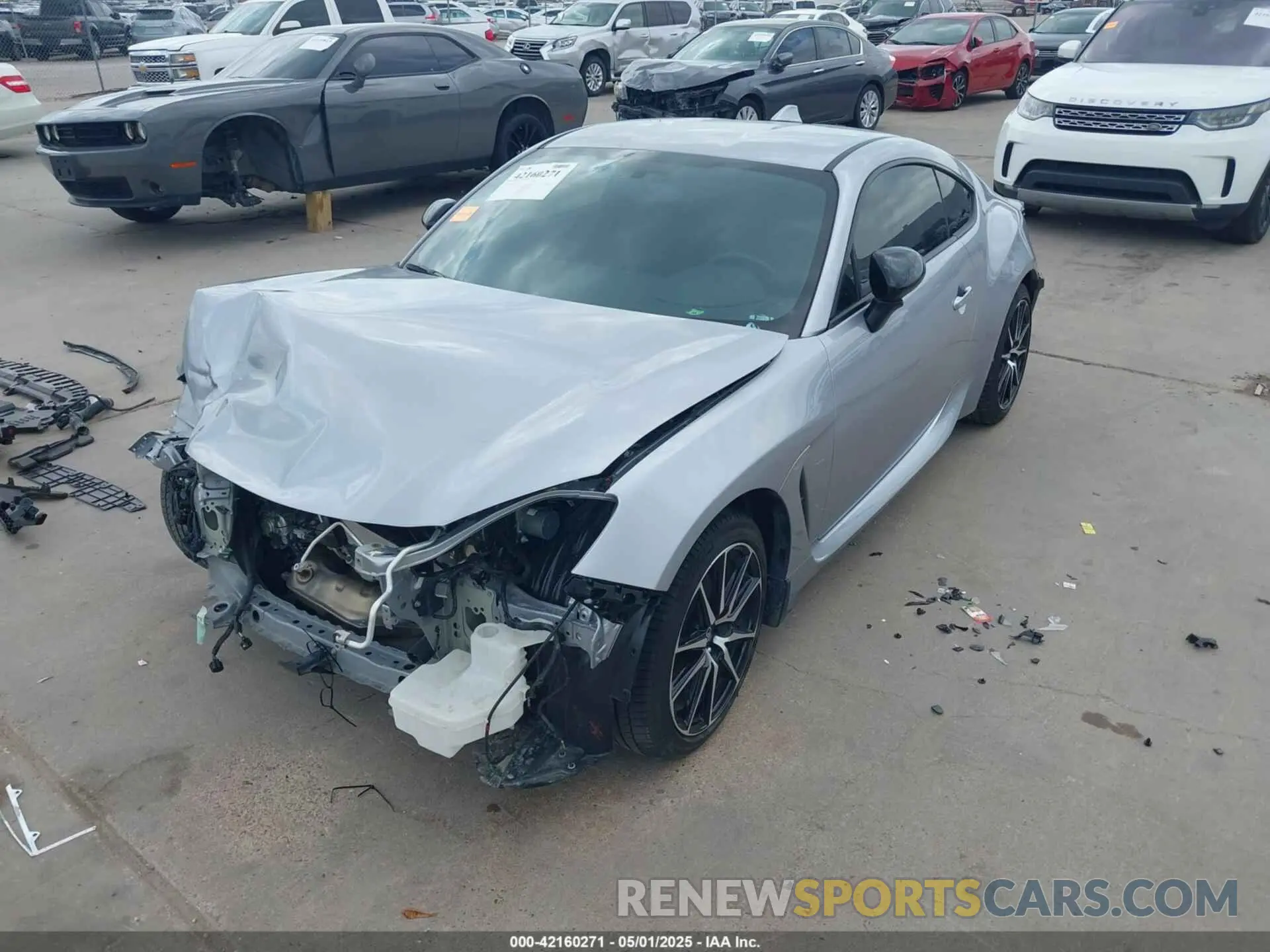 2 Photograph of a damaged car JF1ZNBC15P8759916 TOYOTA GR86 2023