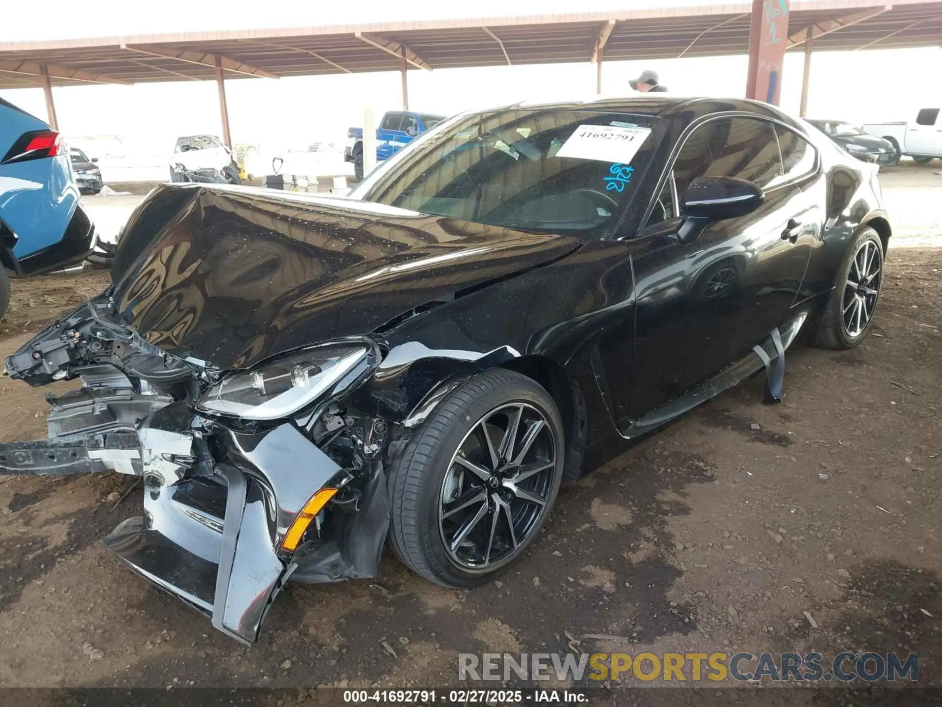 2 Photograph of a damaged car JF1ZNBC1XP8751486 TOYOTA GR86 2023