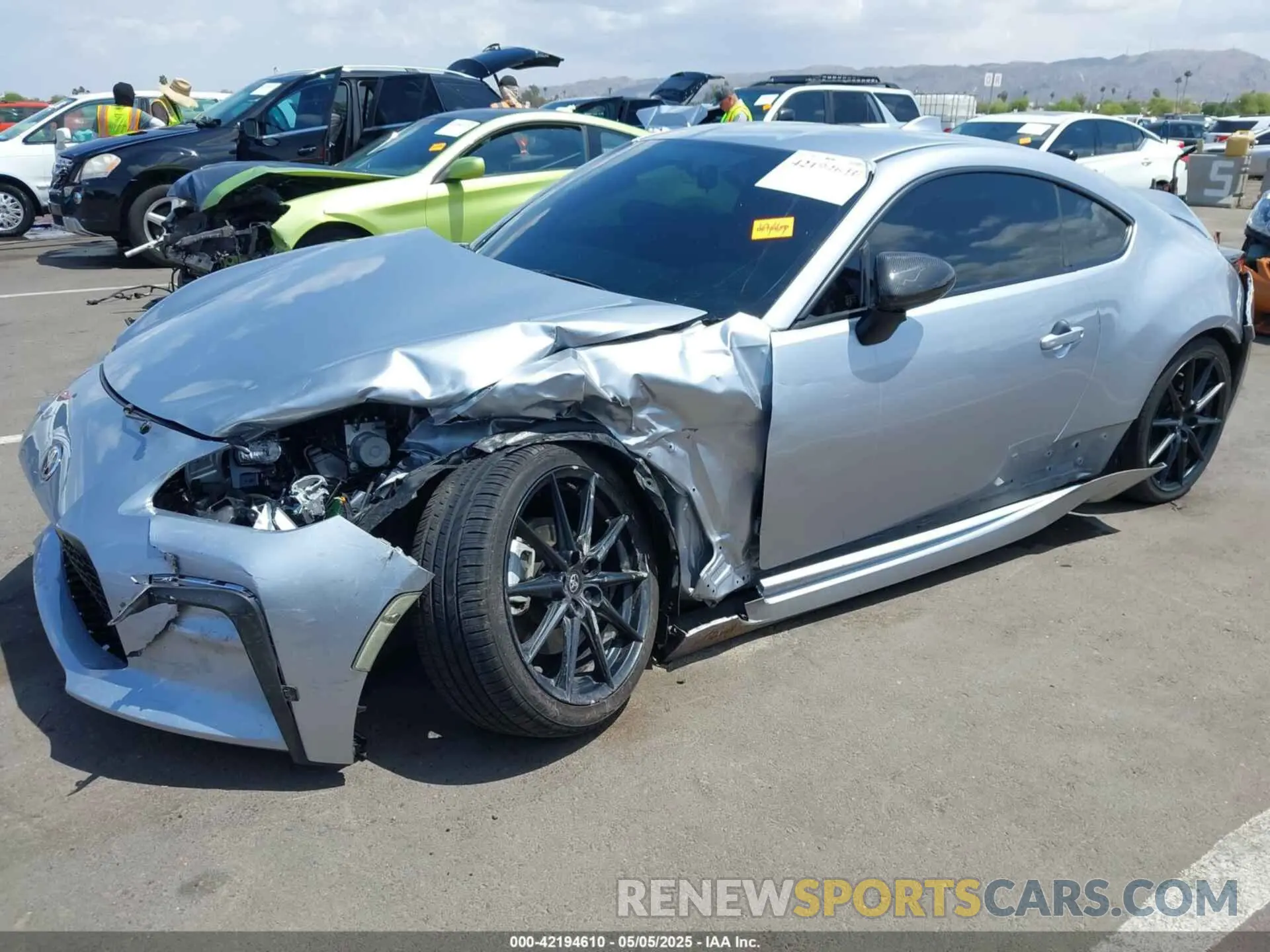 6 Фотография поврежденного автомобиля JF1ZNBE15P9765366 TOYOTA GR86 2023