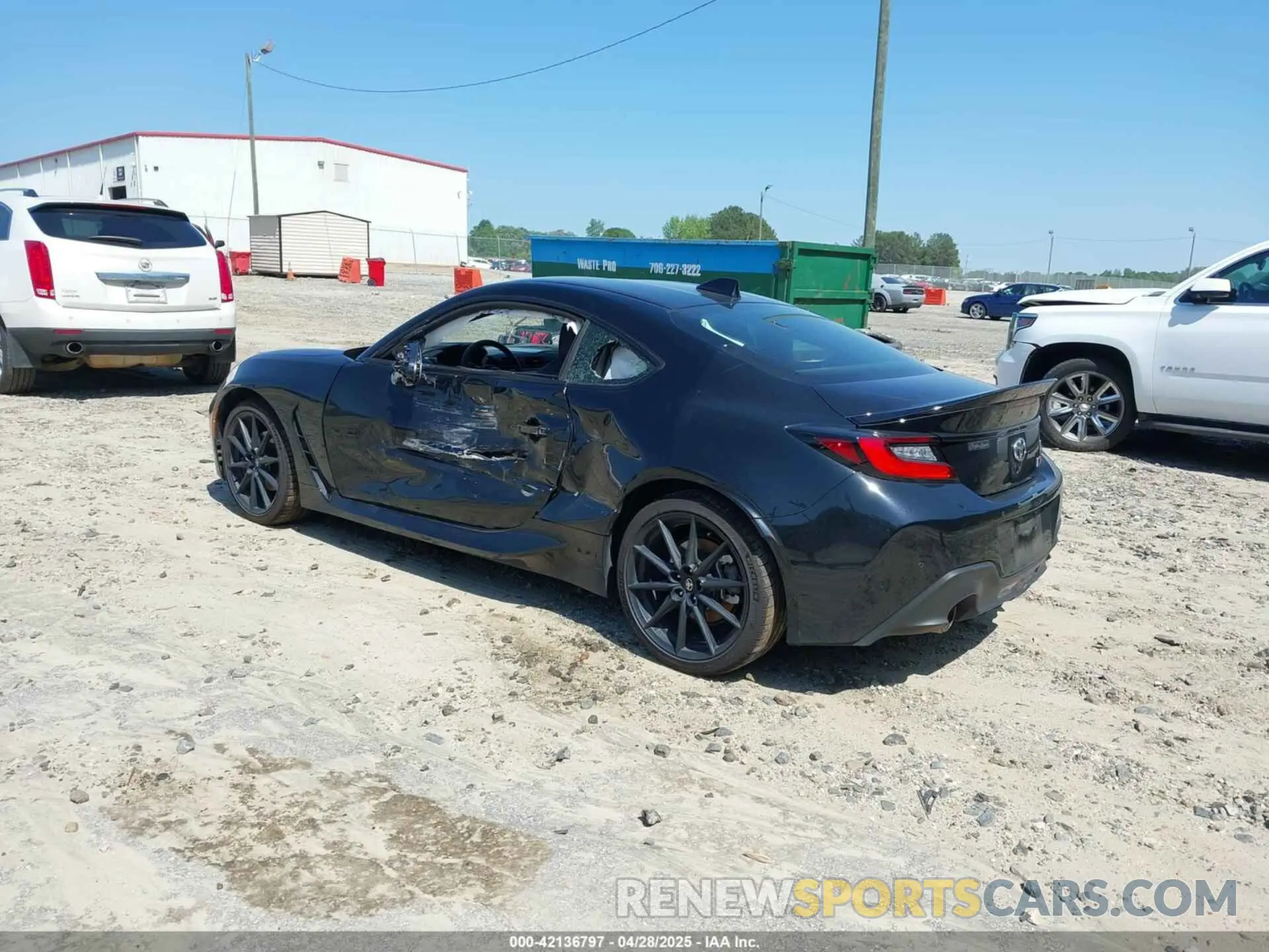 3 Photograph of a damaged car JF1ZNBF10P8766056 TOYOTA GR86 2023