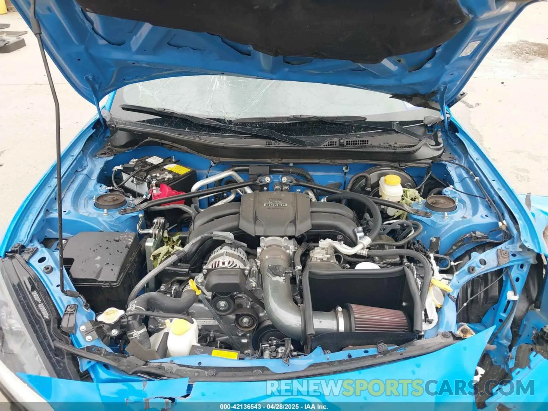 10 Photograph of a damaged car JF1ZNBF13P8758193 TOYOTA GR86 2023