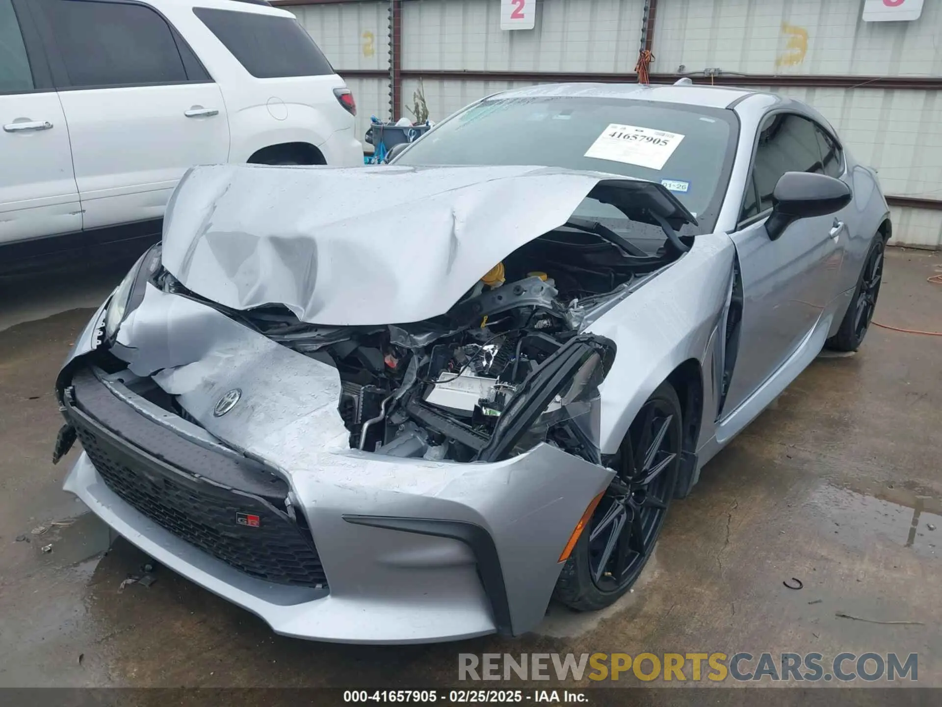 2 Photograph of a damaged car JF1ZNBF14P8766819 TOYOTA GR86 2023