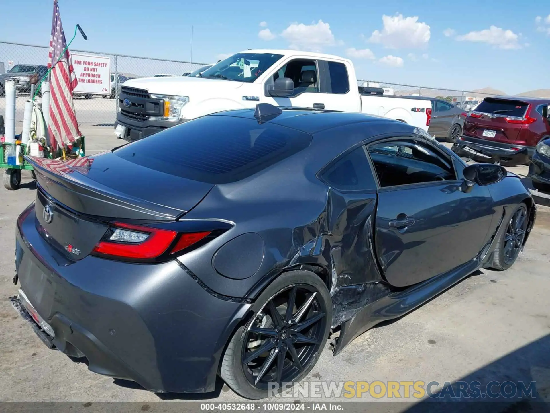 13 Photograph of a damaged car JF1ZNBF16P8763999 TOYOTA GR86 2023