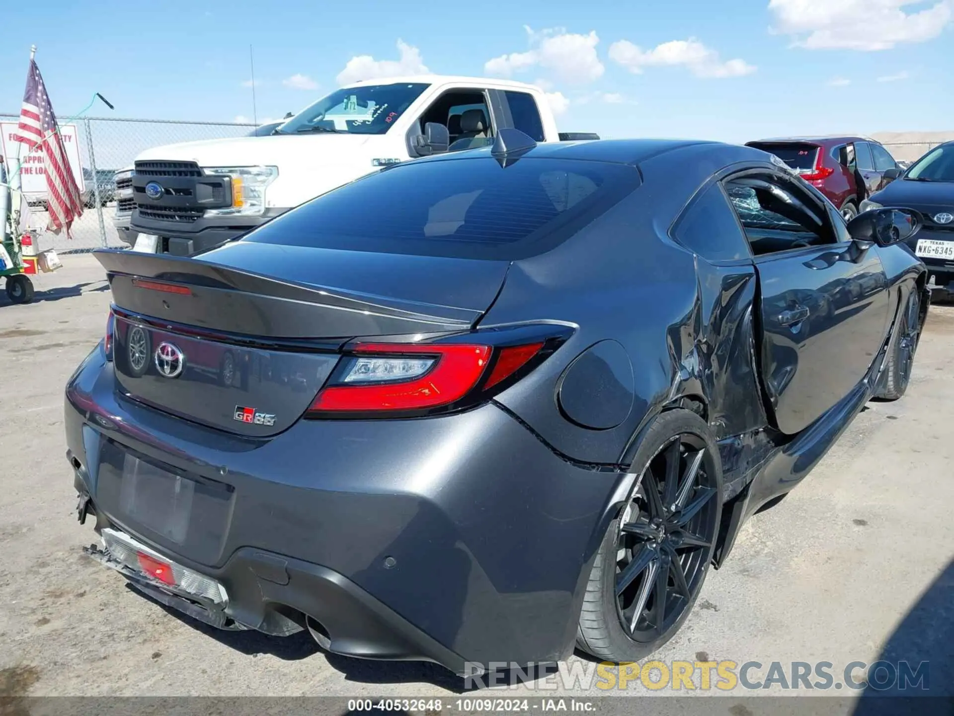 17 Photograph of a damaged car JF1ZNBF16P8763999 TOYOTA GR86 2023