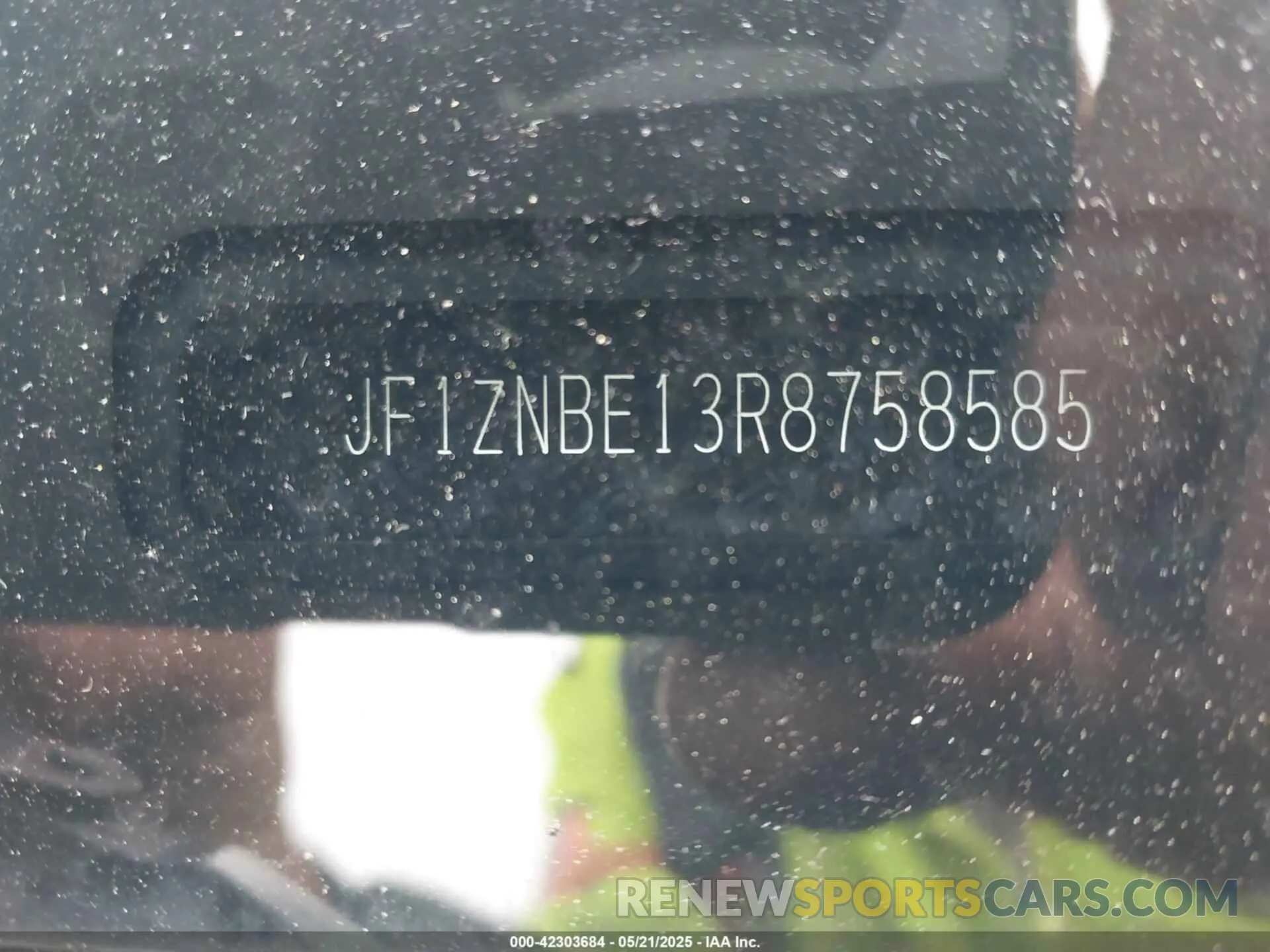 9 Фотография поврежденного автомобиля JF1ZNBE13R8758585 TOYOTA GR86 2024