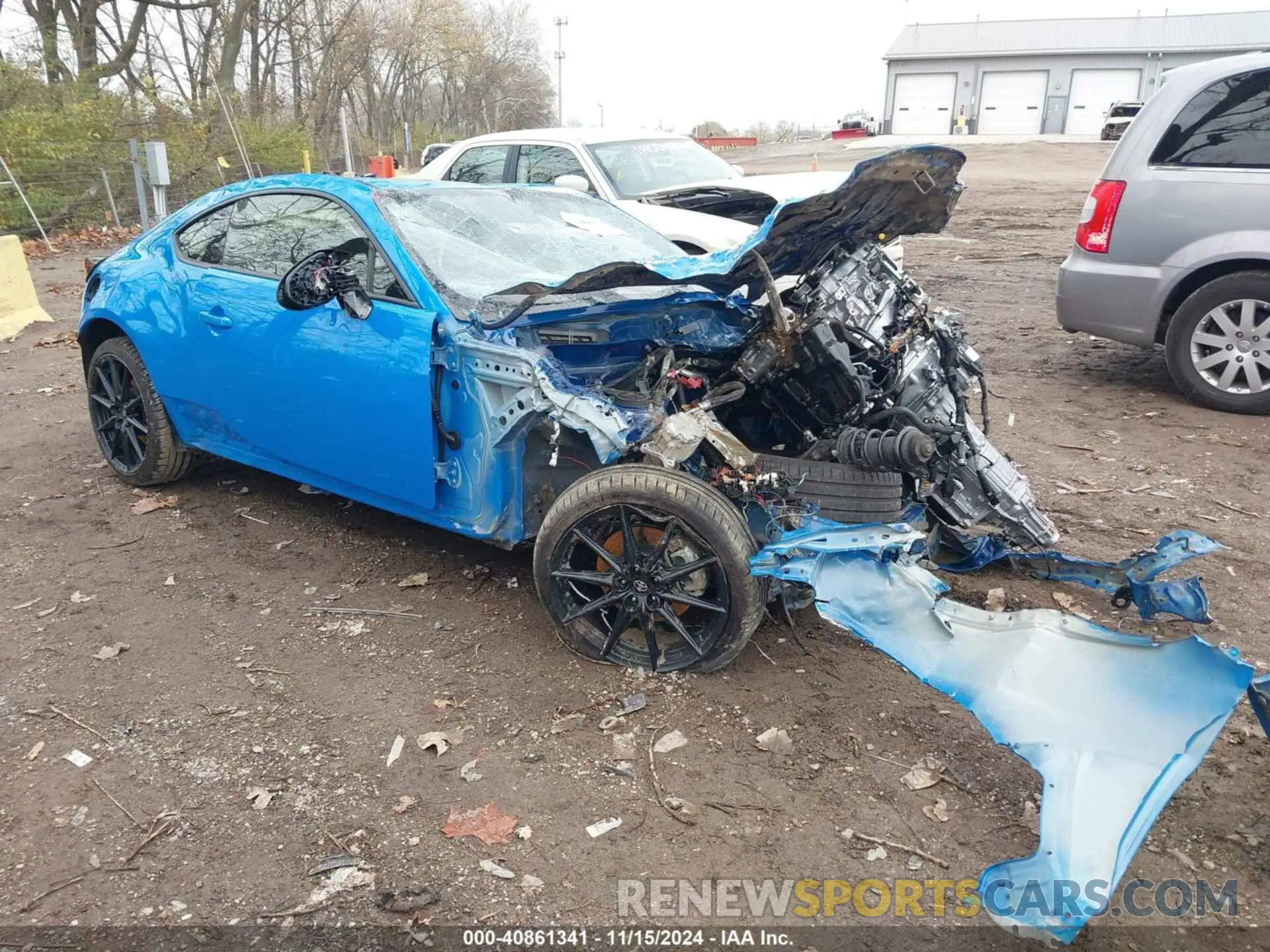 1 Photograph of a damaged car JF1ZNBE17R8756404 TOYOTA GR86 2024