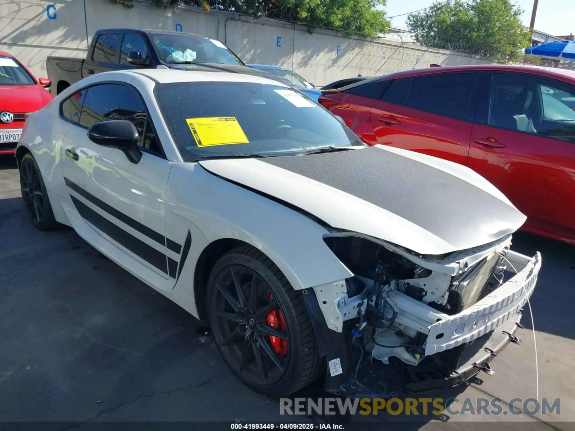 1 Photograph of a damaged car JF1ZNBM10R9751489 TOYOTA GR86 2024