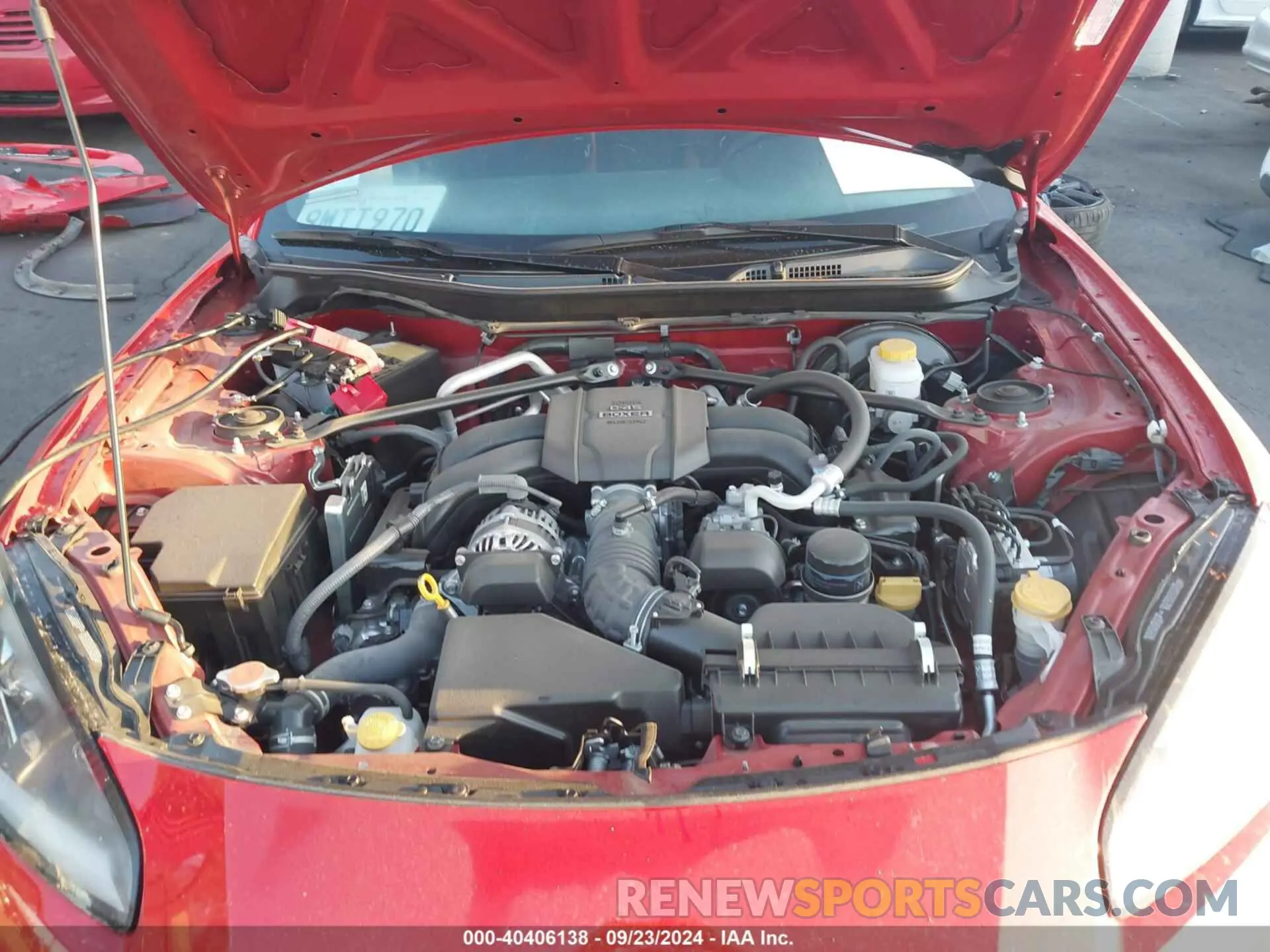 10 Фотография поврежденного автомобиля JF1ZNBM11R8752608 TOYOTA GR86 2024