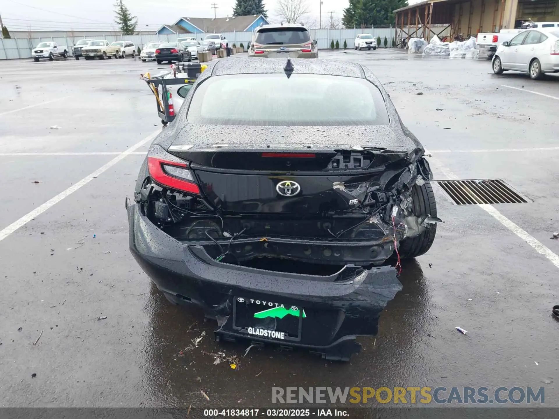 17 Photograph of a damaged car JF1ZNBE11S9752297 TOYOTA GR86 2025