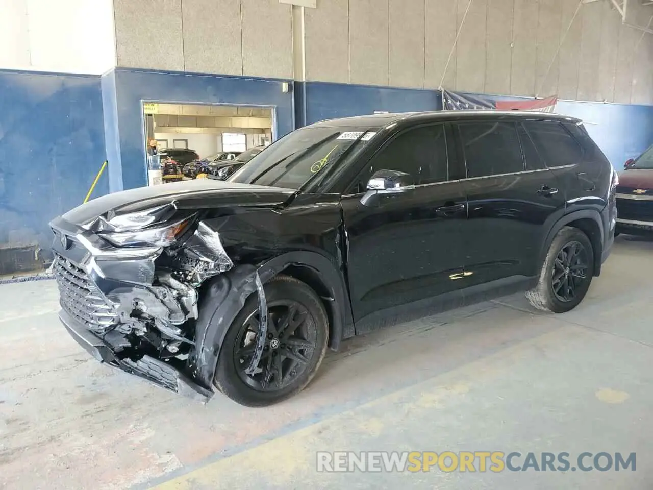 1 Photograph of a damaged car 5TDADAB59SS015085 TOYOTA GRAND HIGH 2025