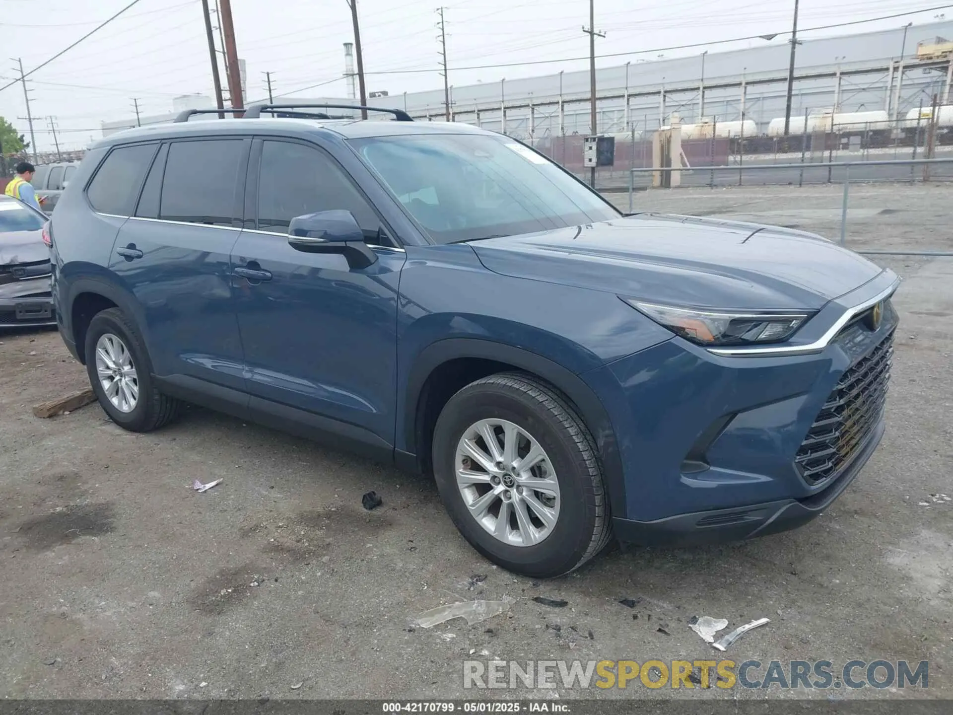 1 Photograph of a damaged car 5TDAAAA57RS013470 TOYOTA GRAND HIGHLANDER 2024