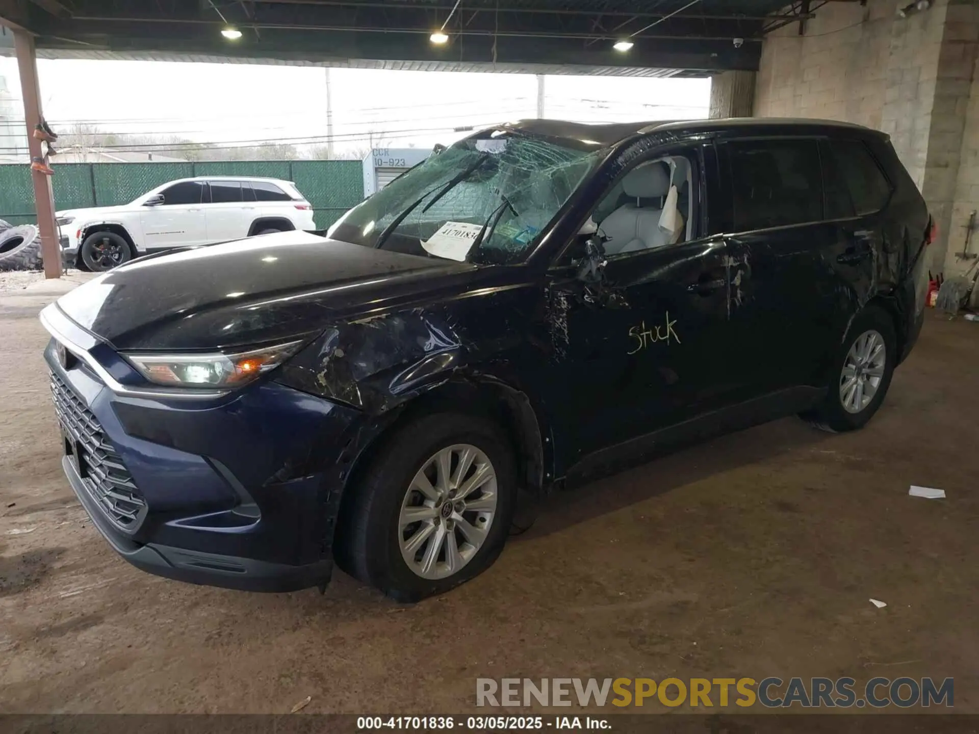 2 Фотография поврежденного автомобиля 5TDAAAB50RS025202 TOYOTA GRAND HIGHLANDER 2024
