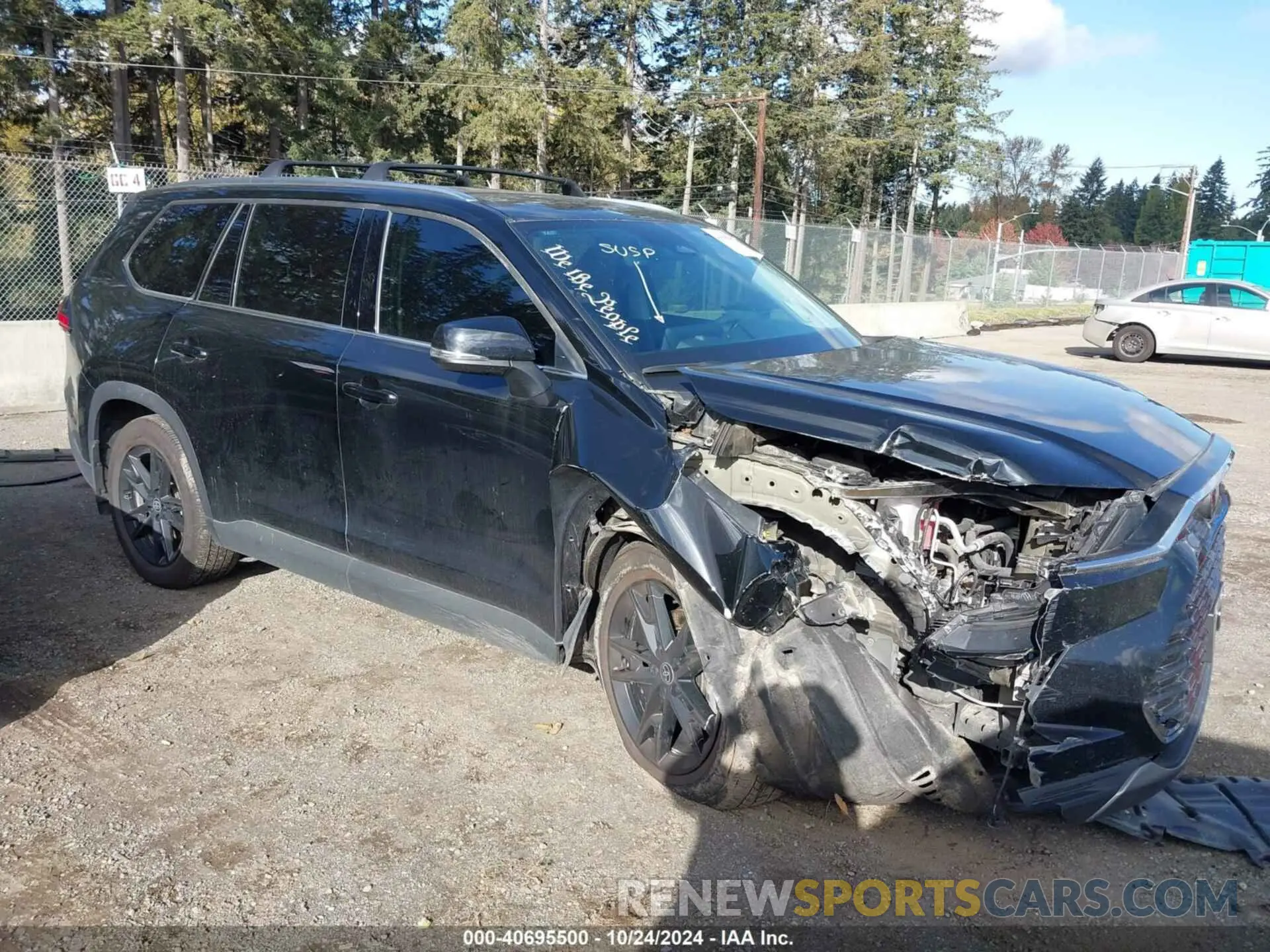 1 Photograph of a damaged car 5TDAAAB51RS004844 TOYOTA GRAND HIGHLANDER 2024