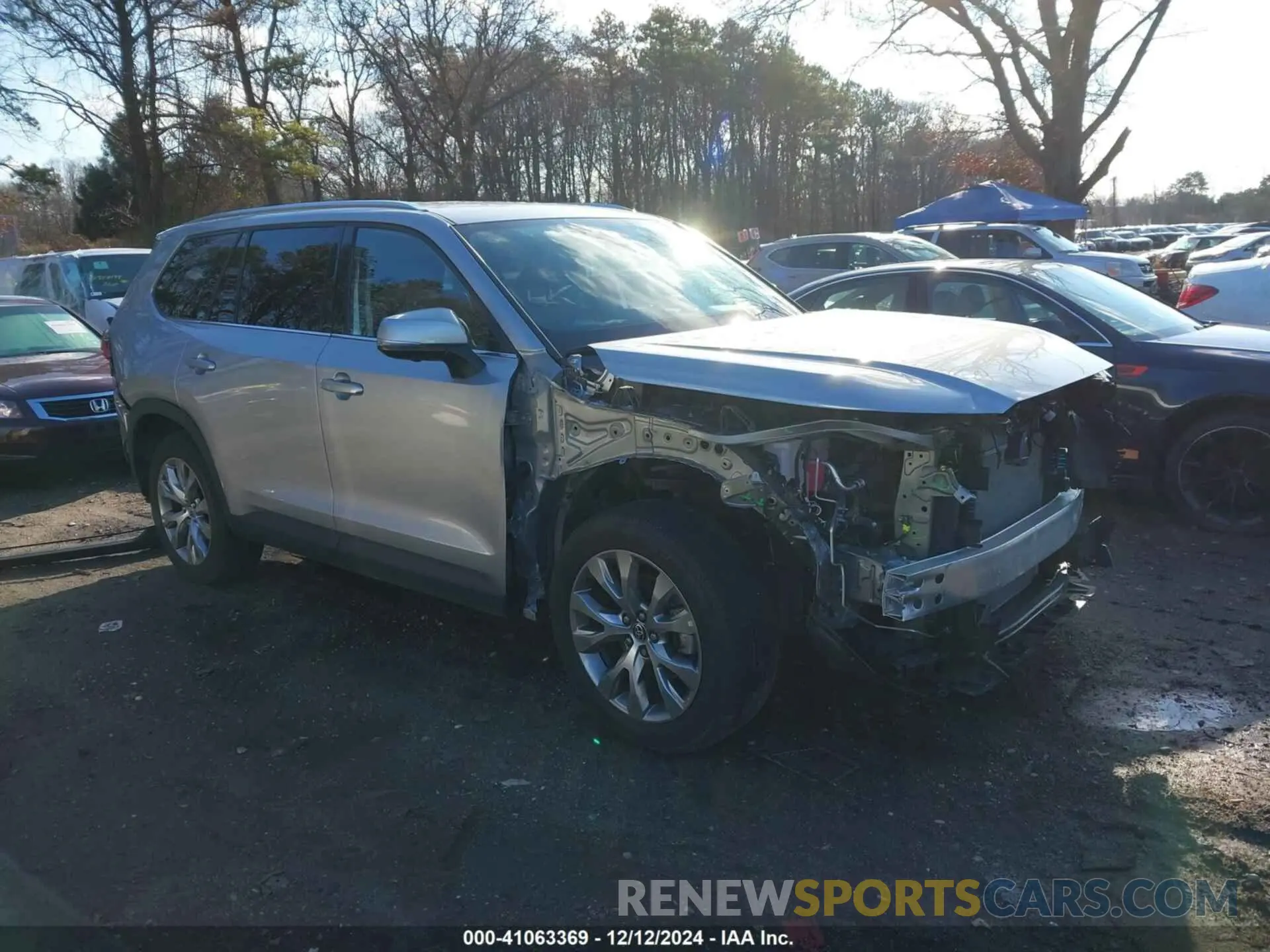 1 Фотография поврежденного автомобиля 5TDAAAB51RS009655 TOYOTA GRAND HIGHLANDER 2024