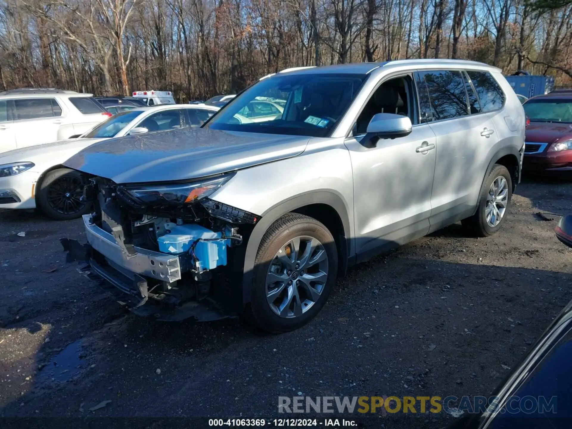 2 Фотография поврежденного автомобиля 5TDAAAB51RS009655 TOYOTA GRAND HIGHLANDER 2024