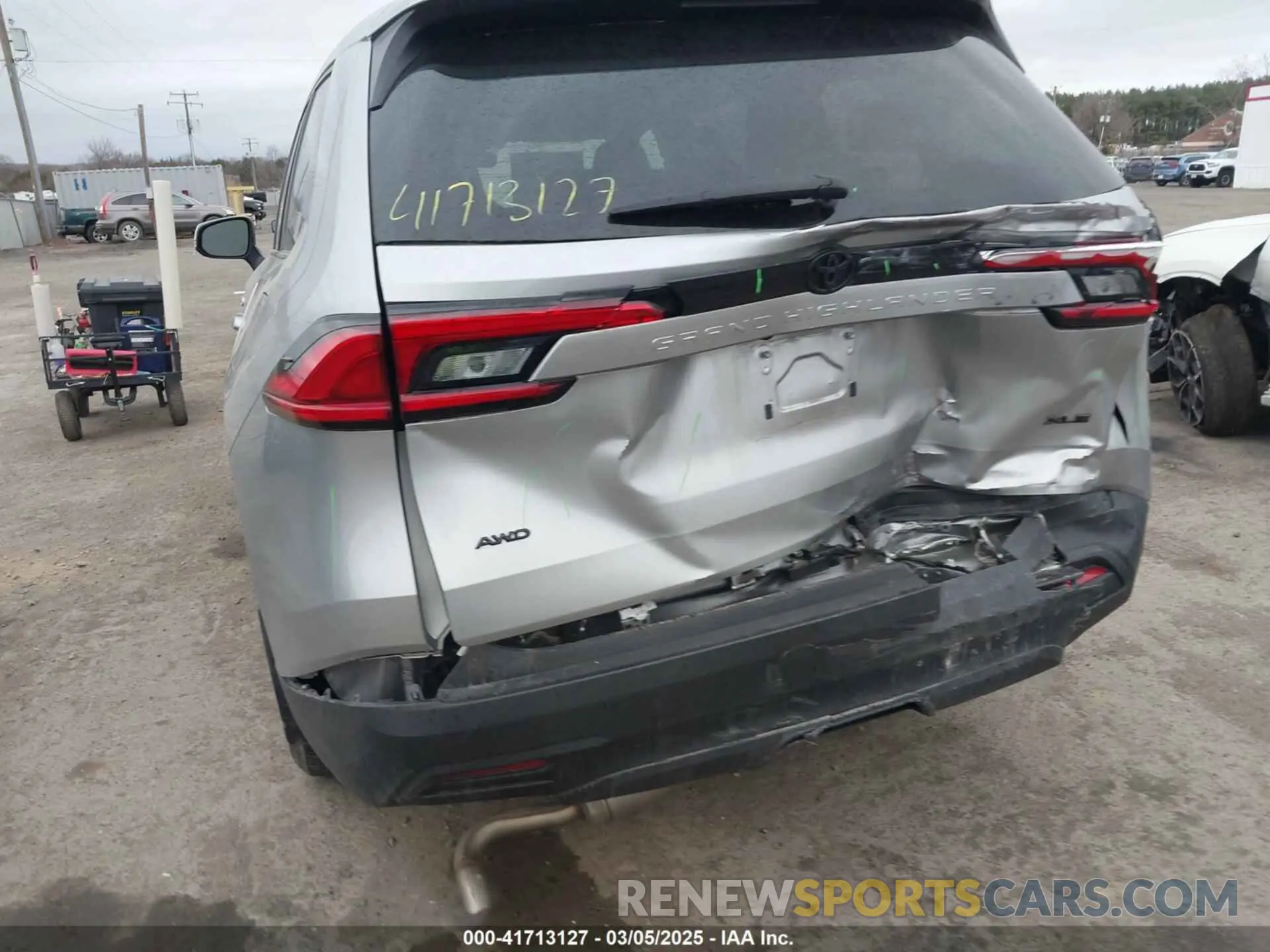 6 Фотография поврежденного автомобиля 5TDAAAB51RS033910 TOYOTA GRAND HIGHLANDER 2024