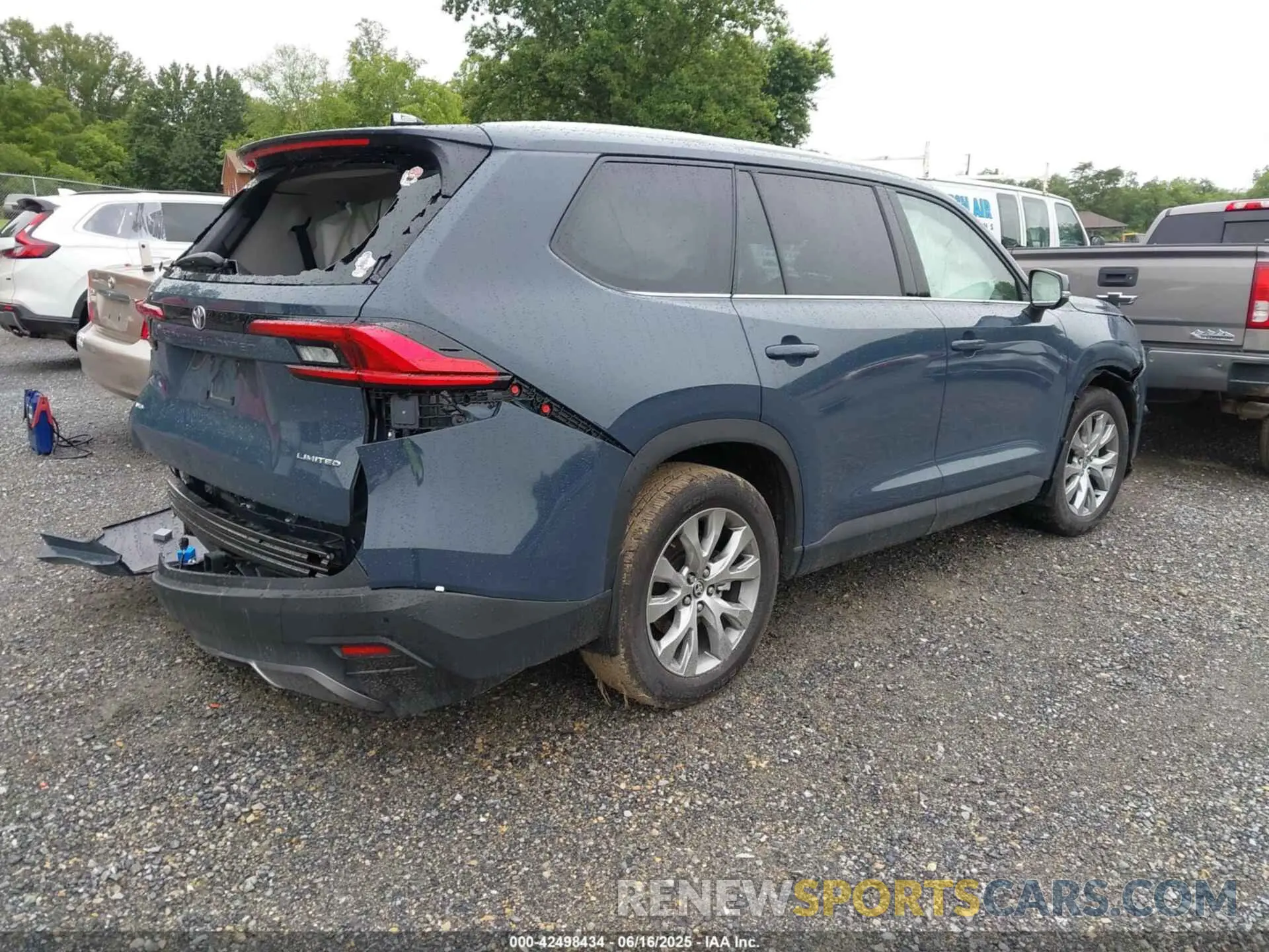 4 Фотография поврежденного автомобиля 5TDAAAB51RS041991 TOYOTA GRAND HIGHLANDER 2024