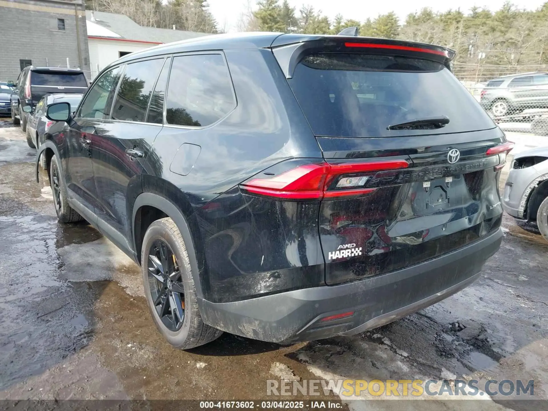 3 Фотография поврежденного автомобиля 5TDAAAB52RS031096 TOYOTA GRAND HIGHLANDER 2024